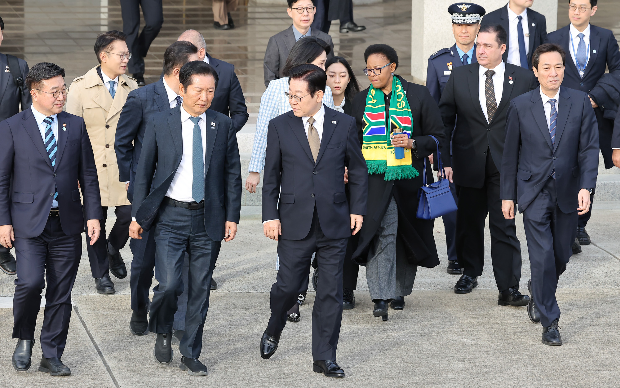 이재명;대통령;G20;정상회의;출국;김혜경;남아프리카공화국