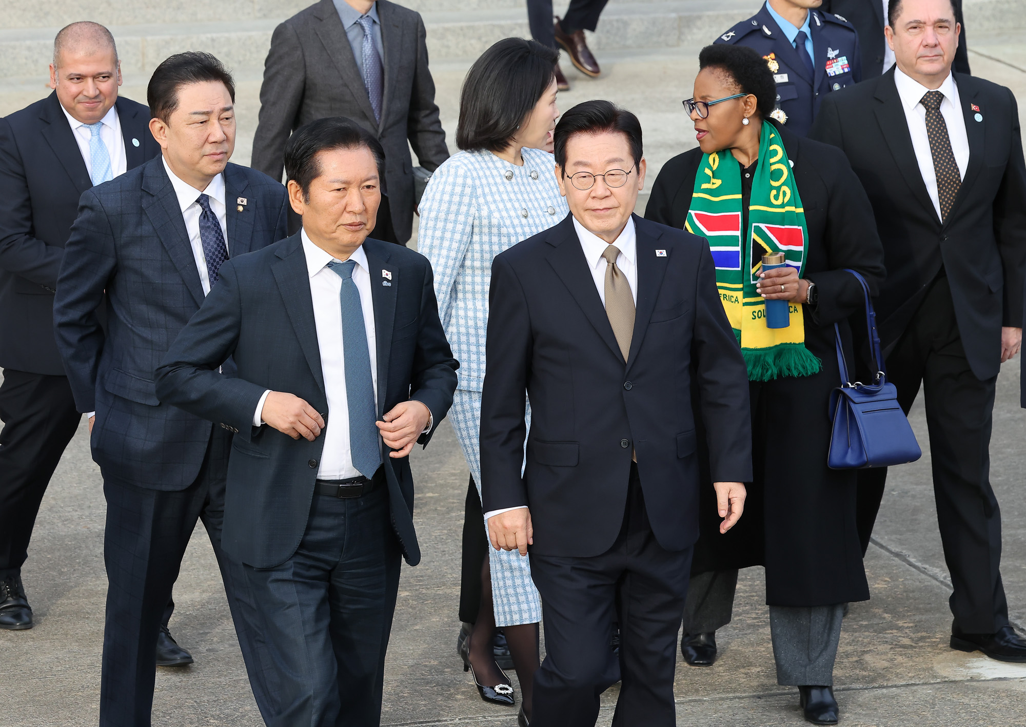 이재명;대통령;G20;정상회의;출국;김혜경;남아프리카공화국