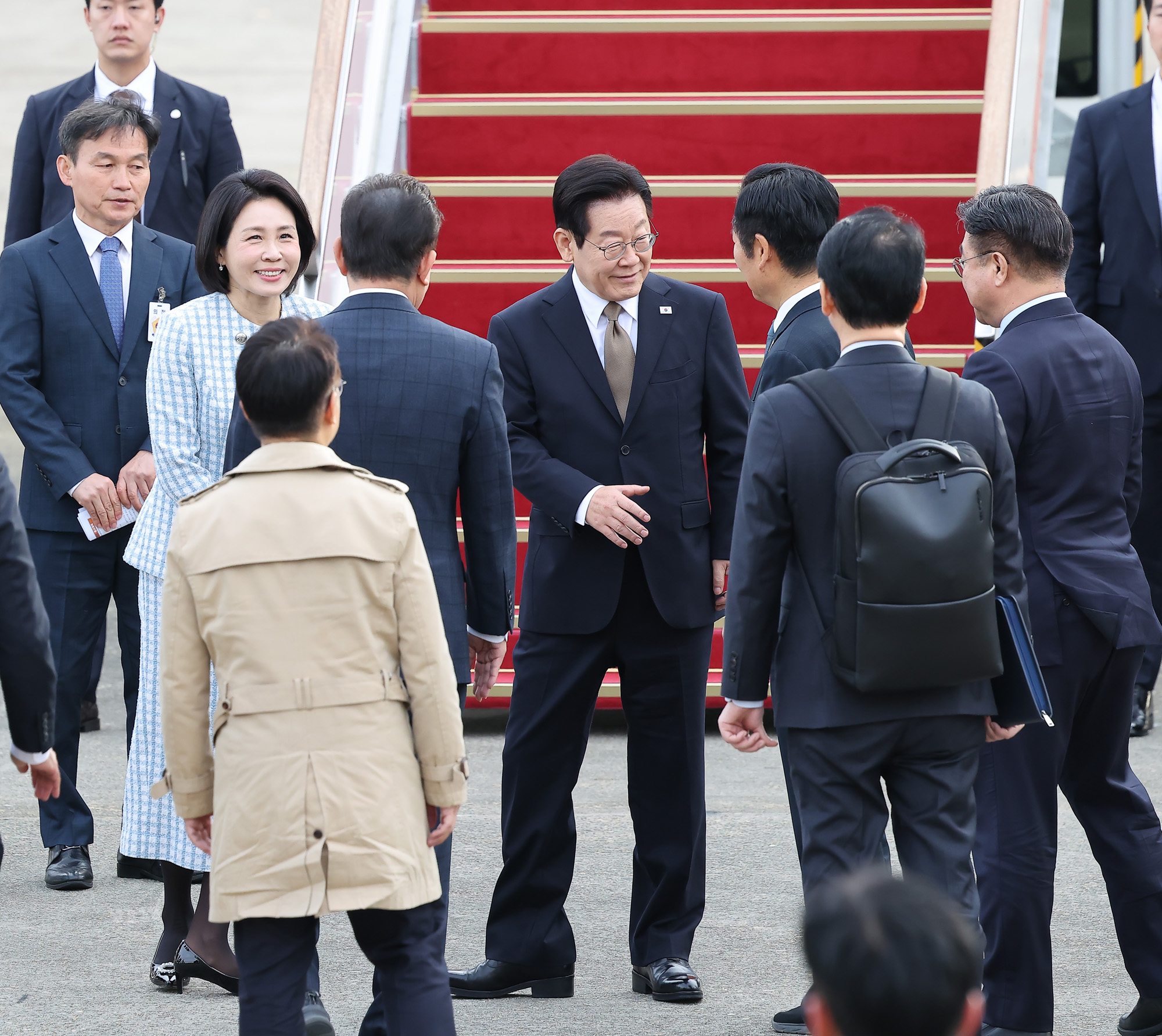 이재명;대통령;G20;정상회의;출국;김혜경;남아프리카공화국
