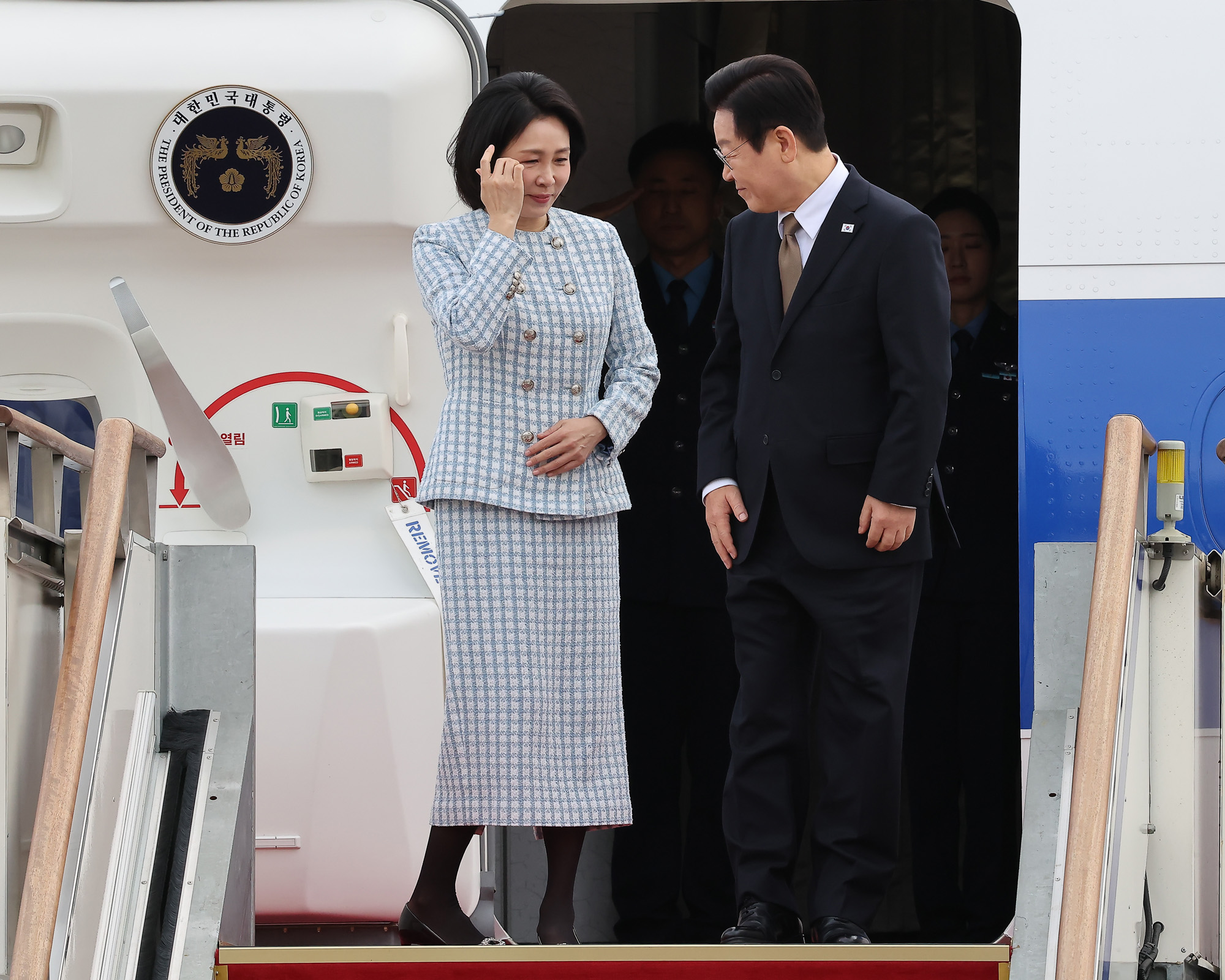 이재명;대통령;G20;정상회의;출국;김혜경;남아프리카공화국