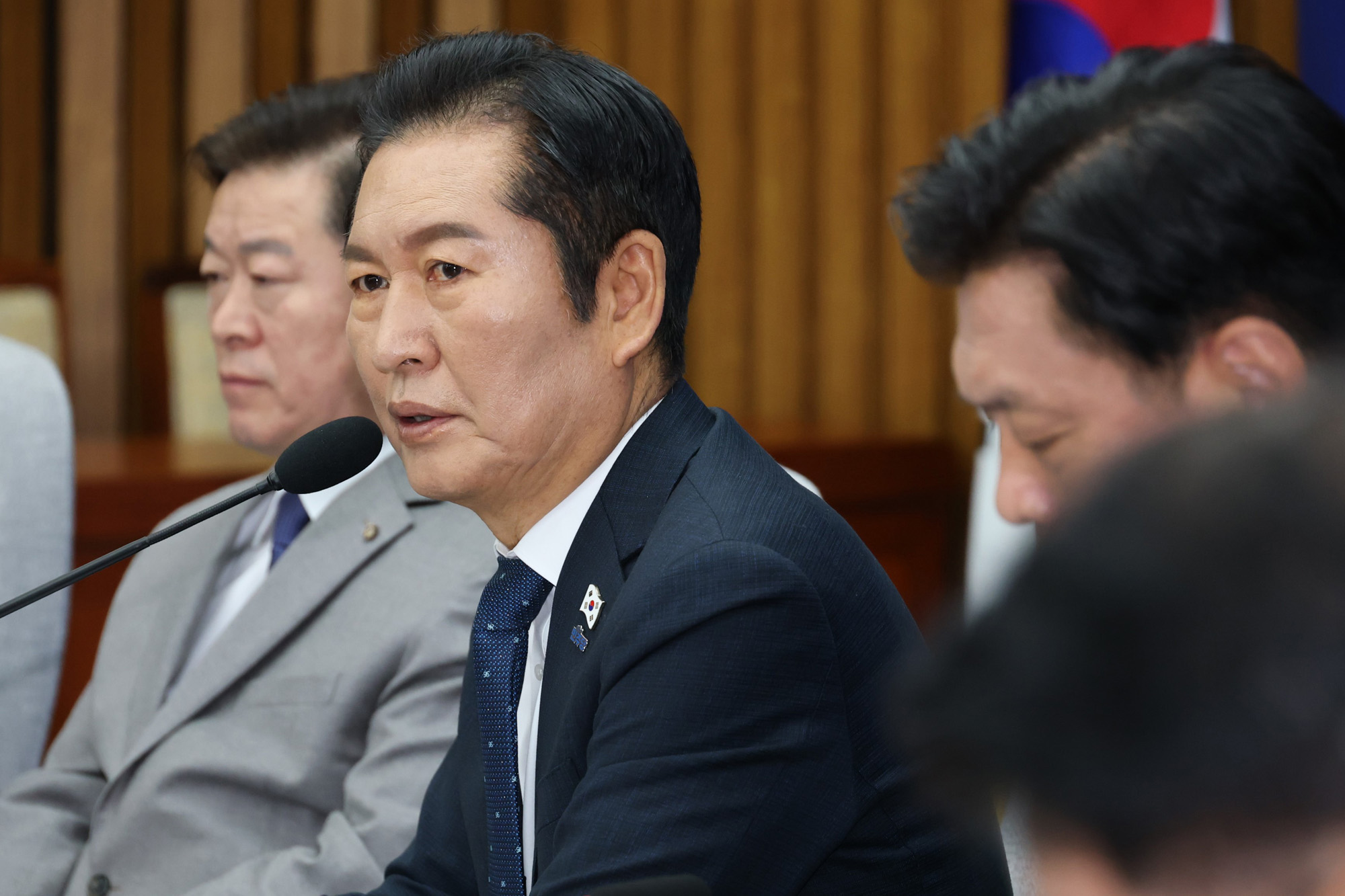 정치;국회;더불어민주당 전국기초·광역의회의원협의회 간;정청래