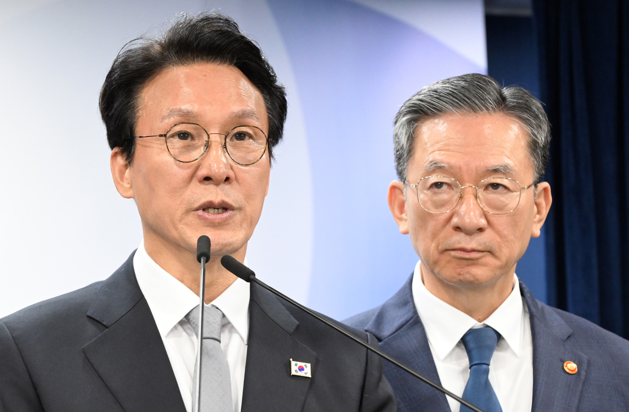 김민석 국무총리;정부서울청사;론스타 ISDS;승소;브리핑