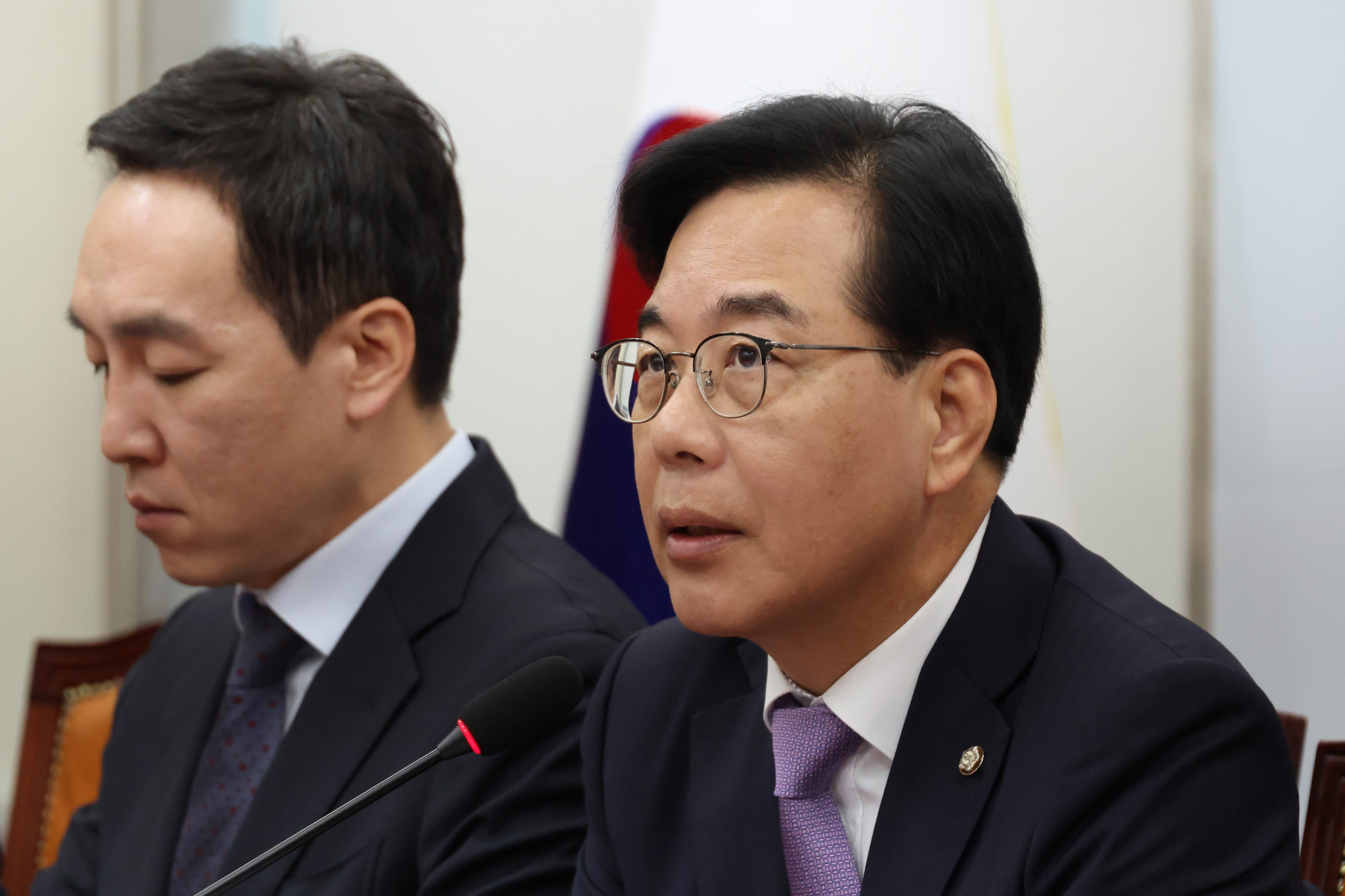 정치;국회;국민의힘 최고위원회의;송언석