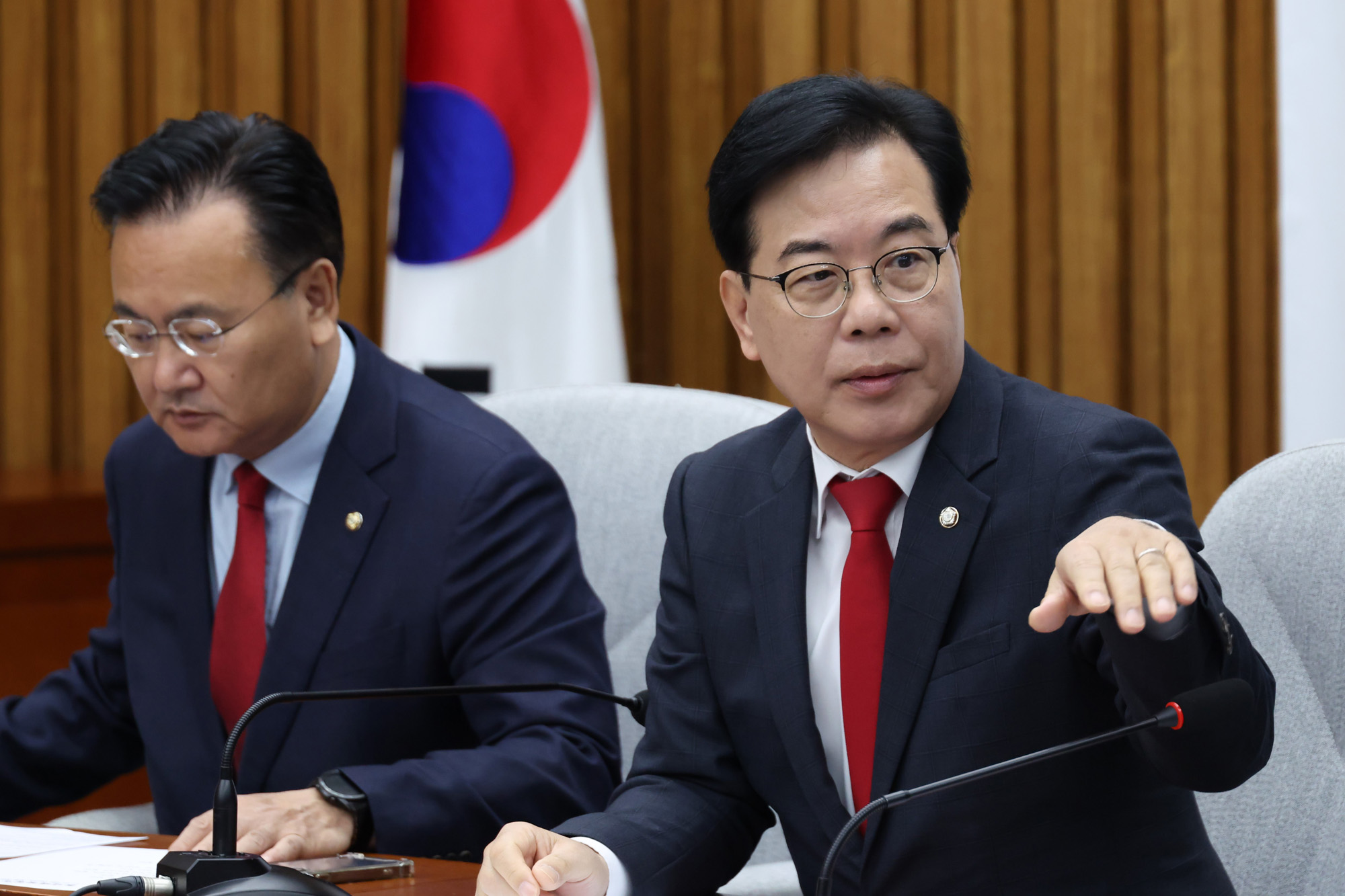 정치;국회;국민의힘 원내대책회의;송언석