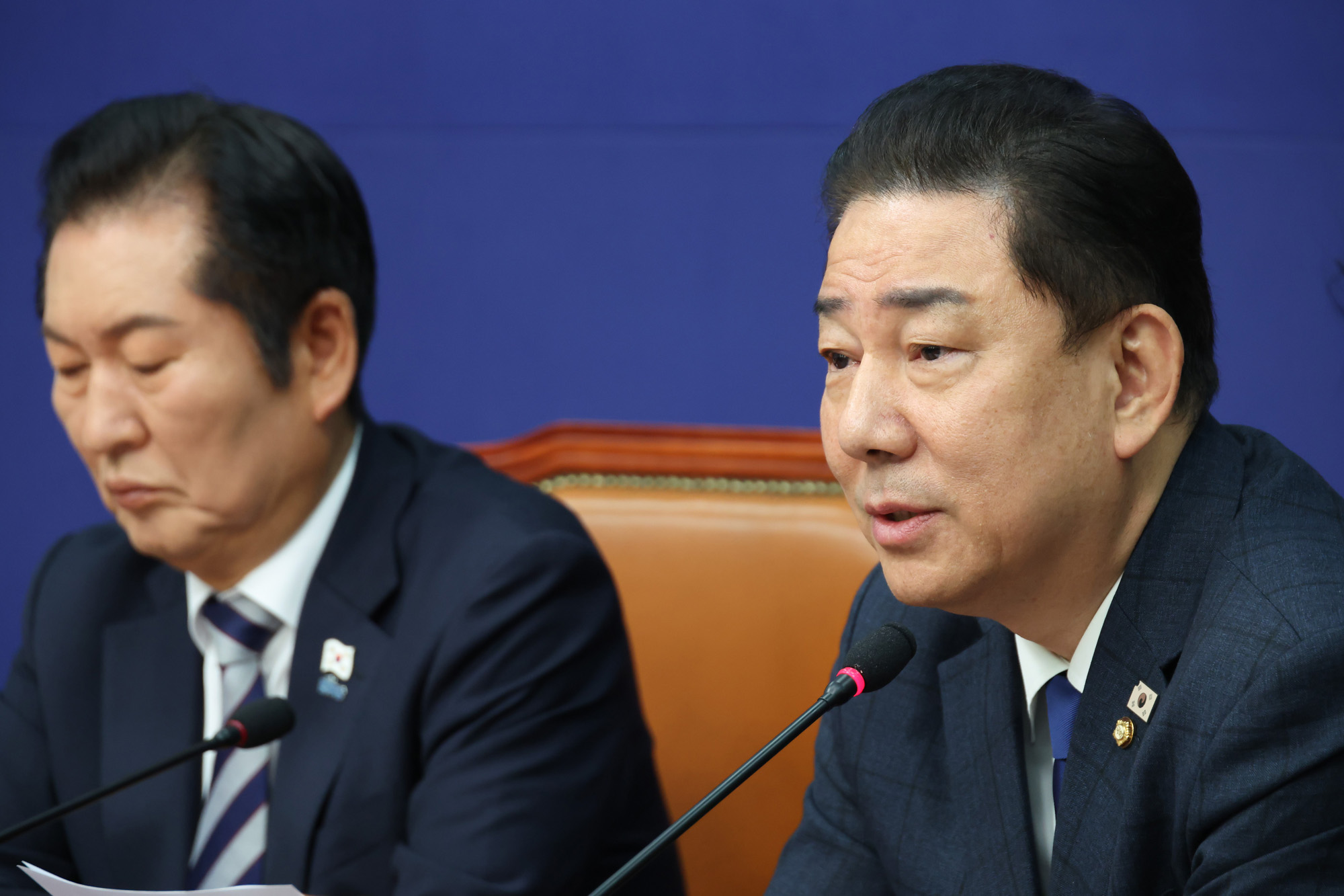 정치;국회;더불어민주당 최고위원회의;김병기