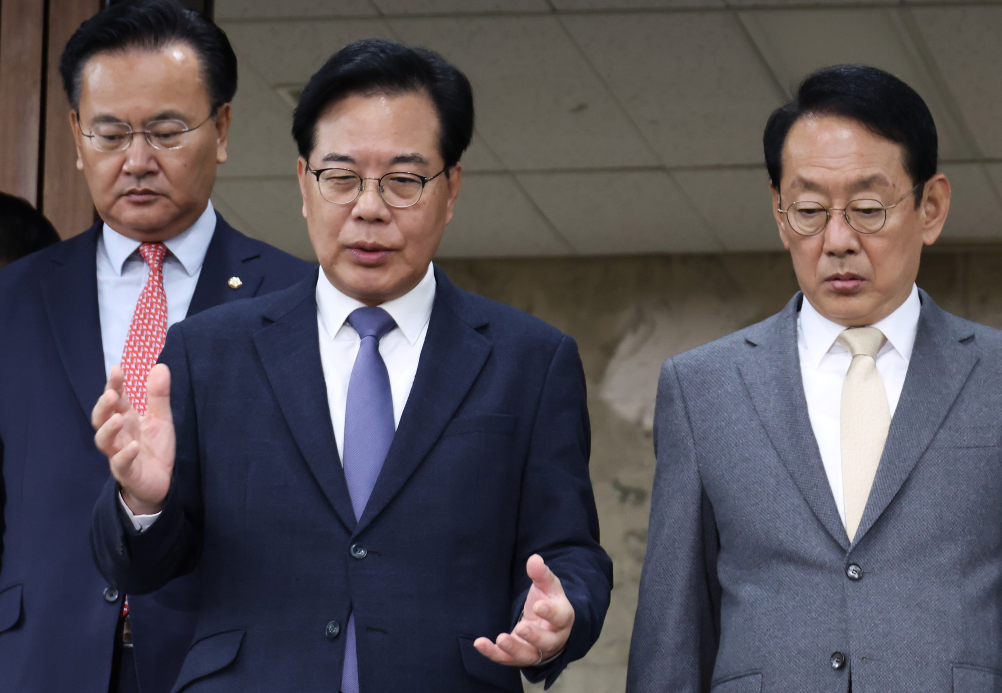 정치;국회;국민의힘 원내대책회의;송언석