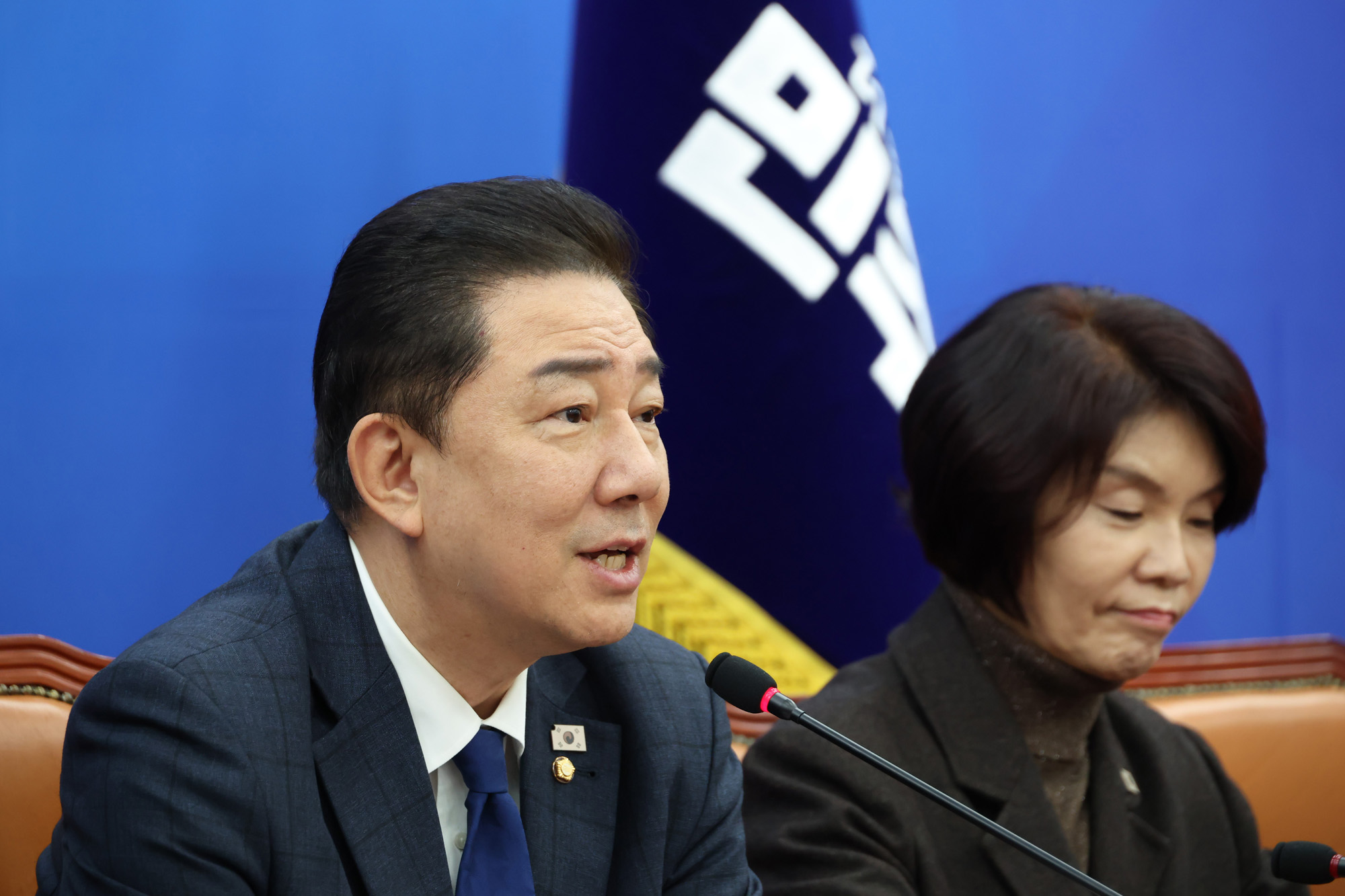 정치;국회;더불어민주당 원내대책회의;김병기