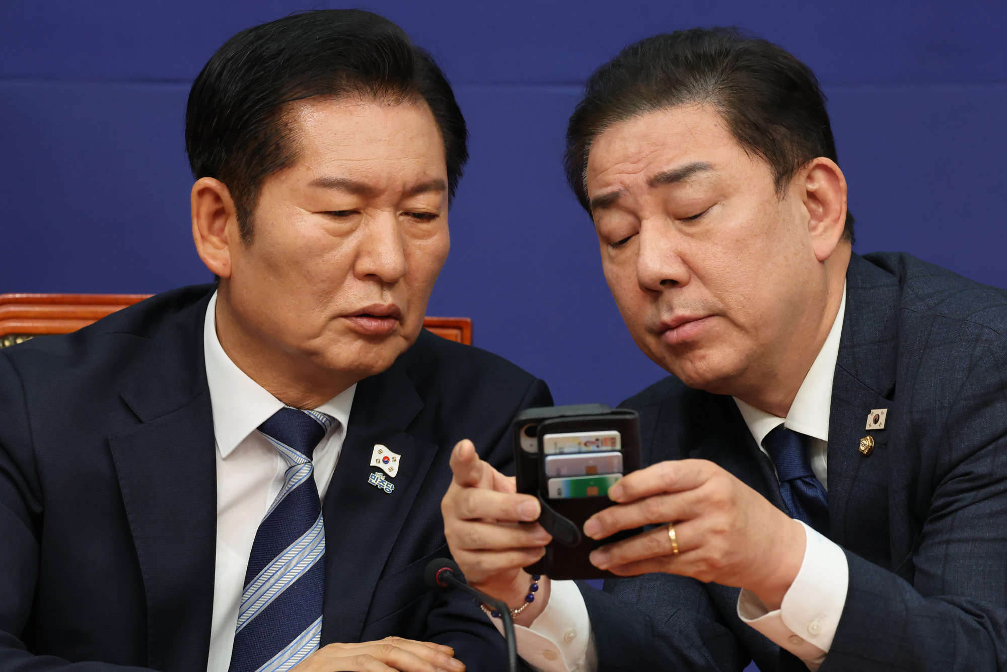 정치;국회;더불어민주당 최고위원회의;정청래;김병기