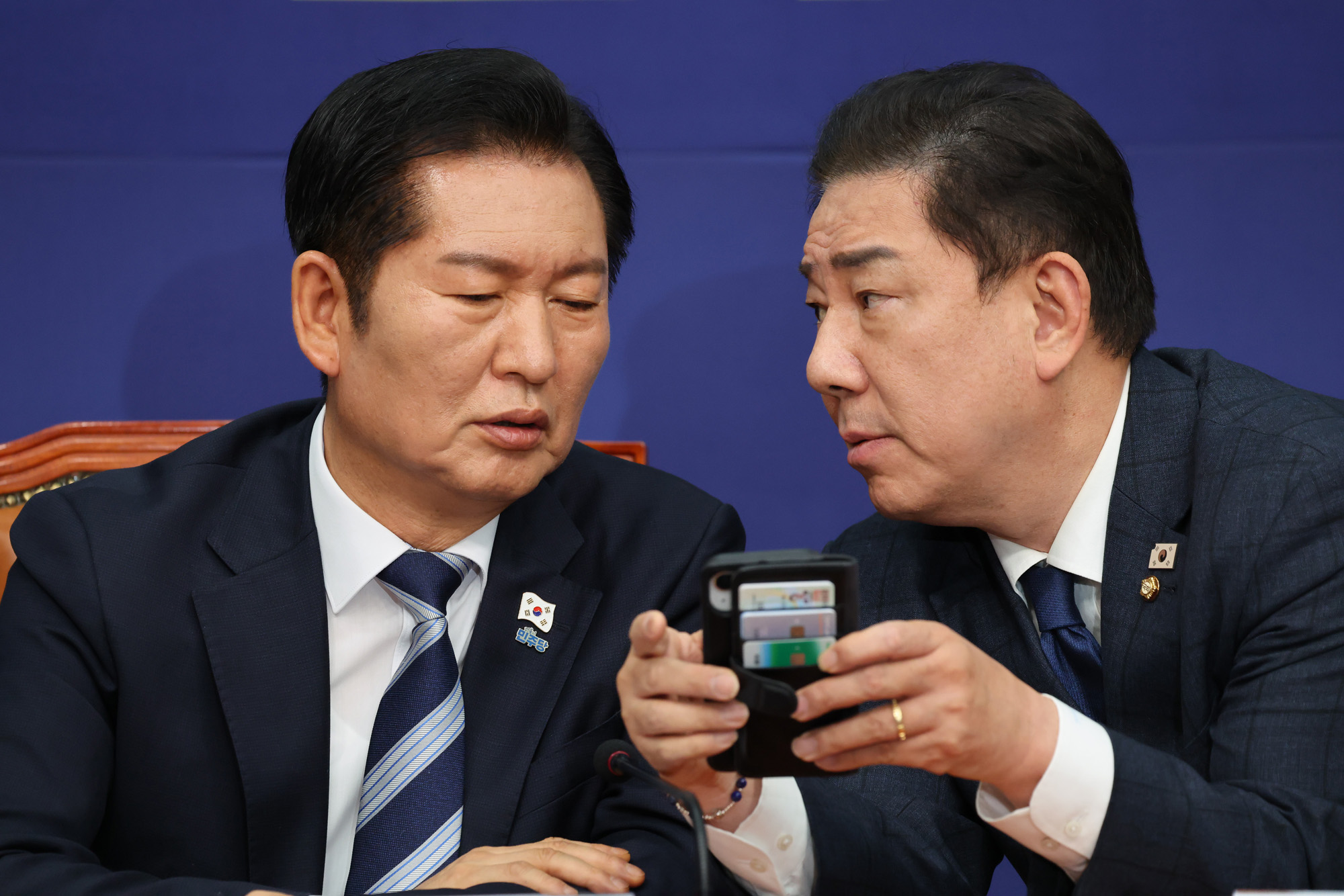 정치;국회;더불어민주당 최고위원회의;정청래;김병기