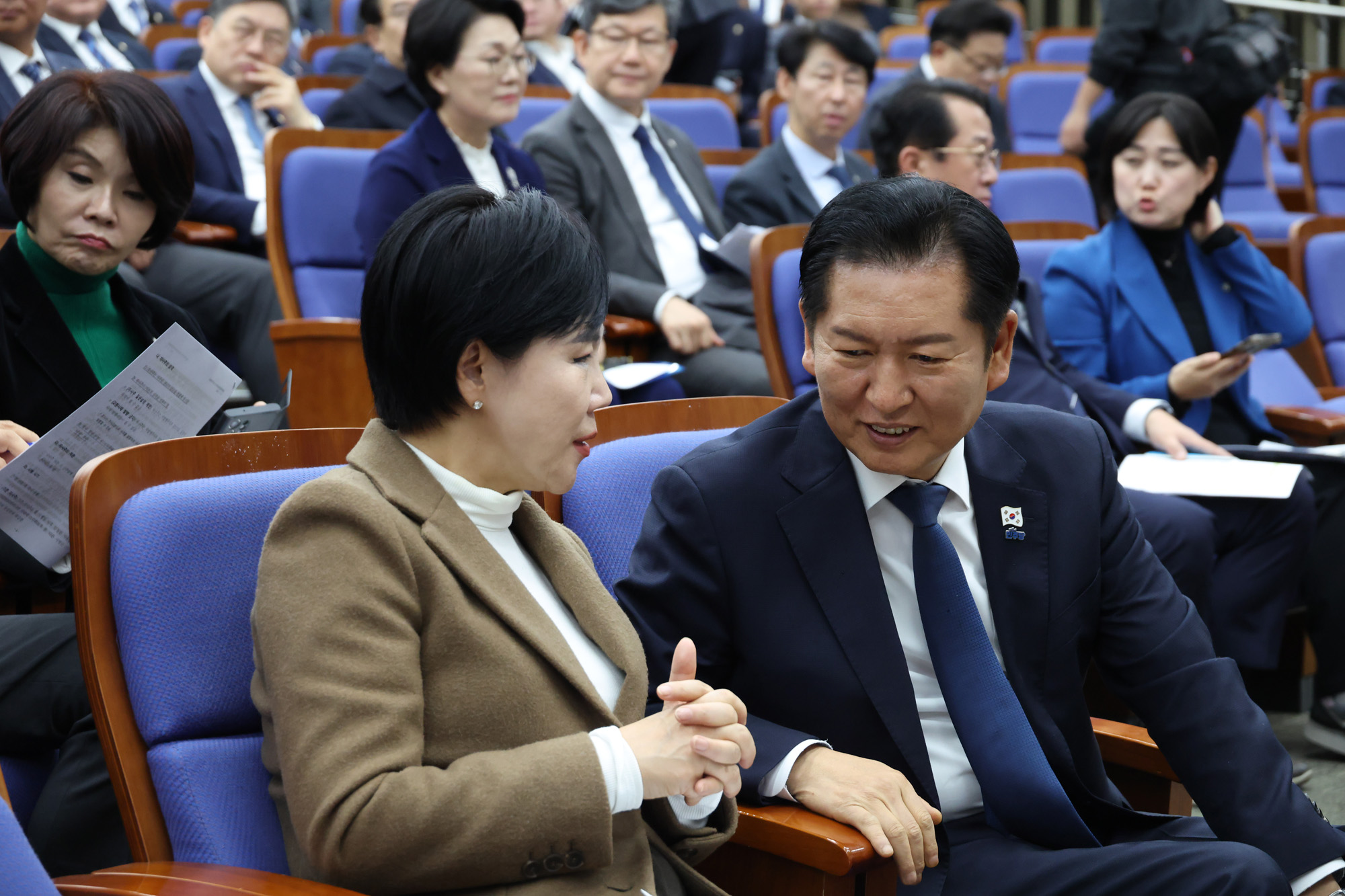 정치;국회;더불어민주당 의원총회;정청래