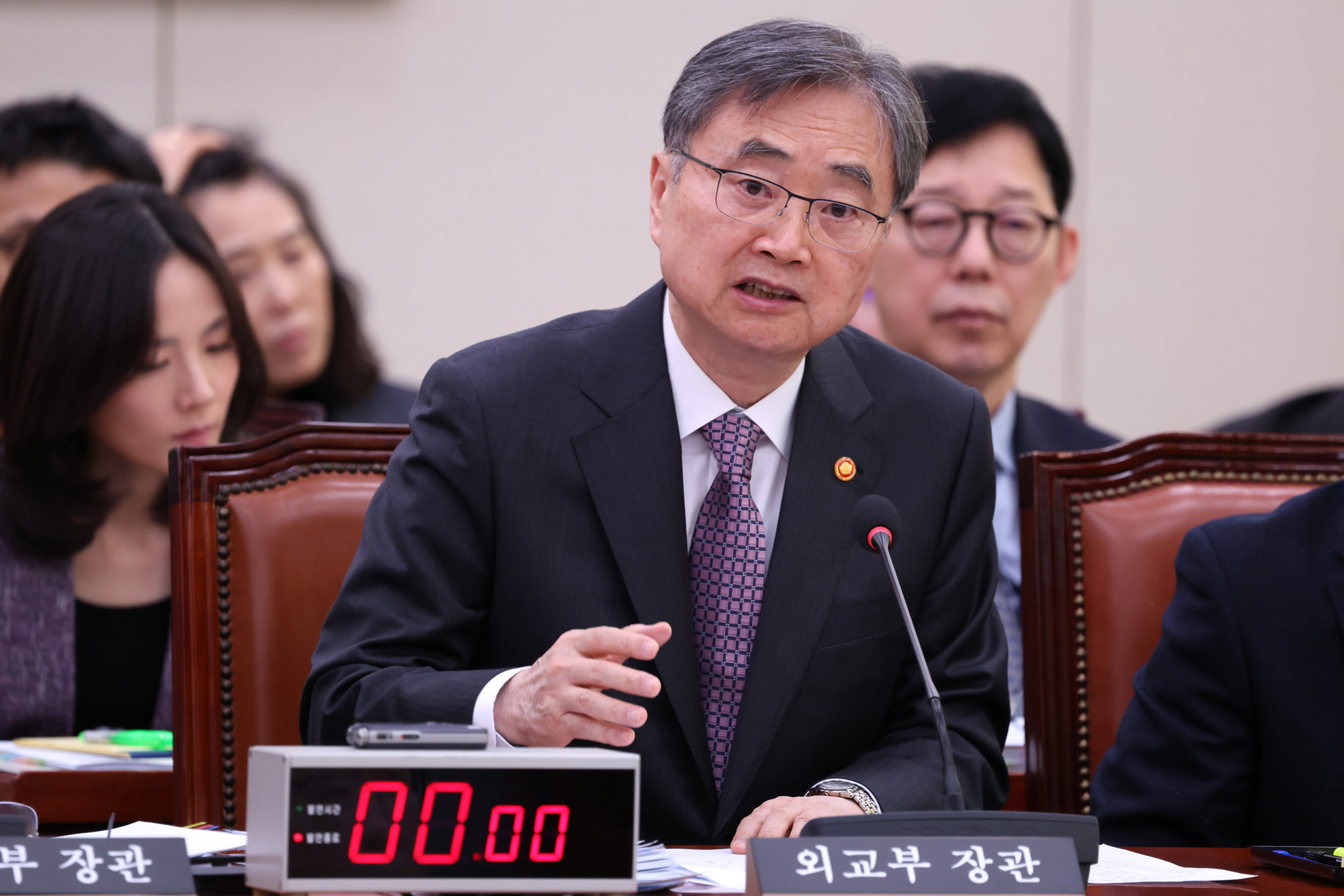 정치;국회;외교통일위워노히;조현 외교부장관