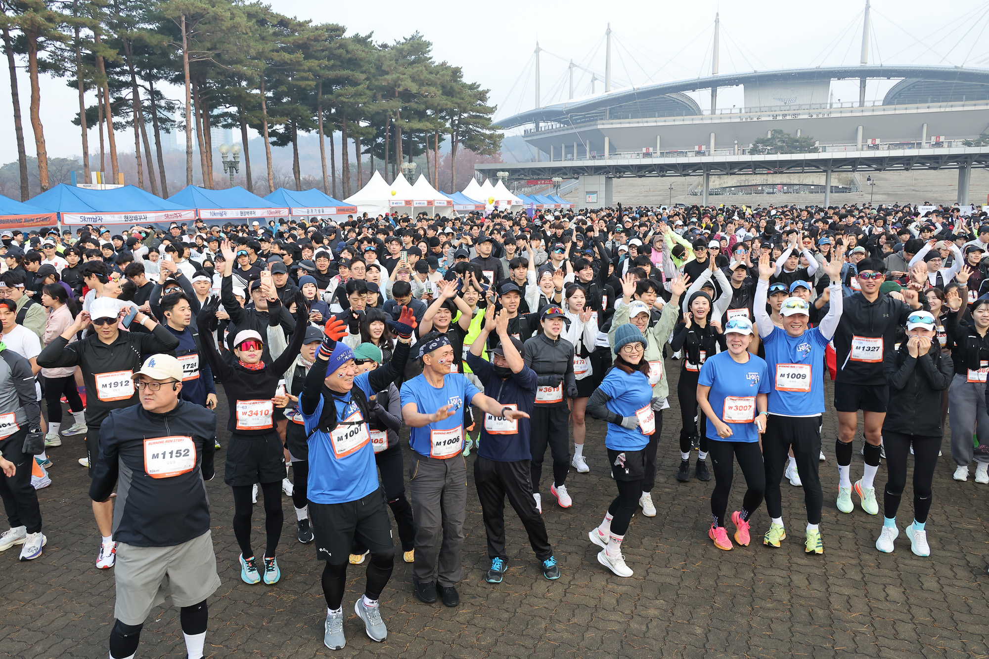 스포츠;버닝런일레븐;상암평화의공원런닝;비즈한국버닝런