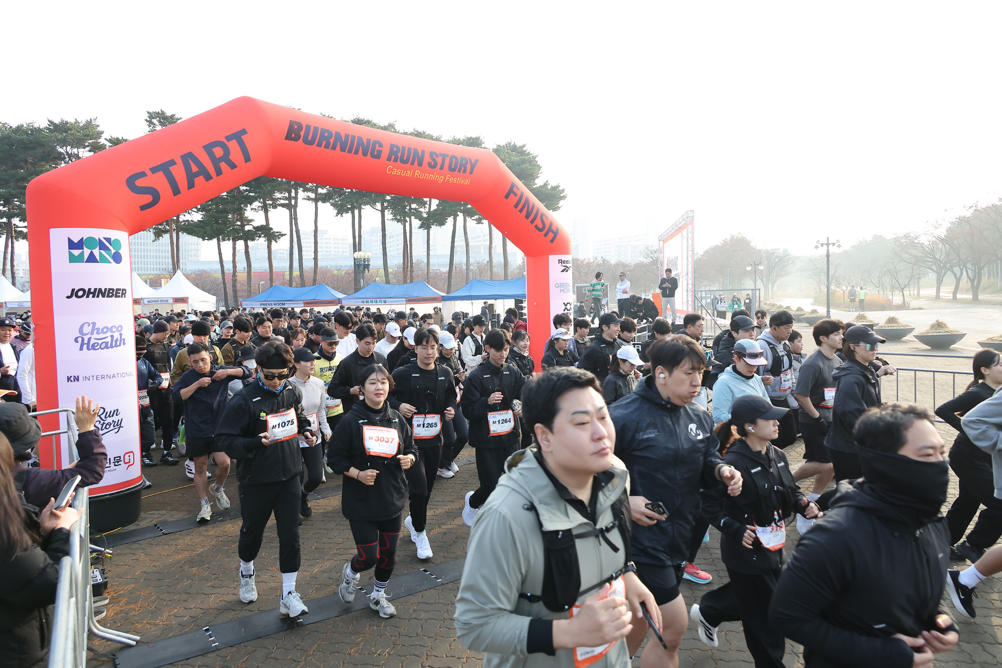 스포츠;버닝런일레븐;상암평화의공원런닝;비즈한국버닝런