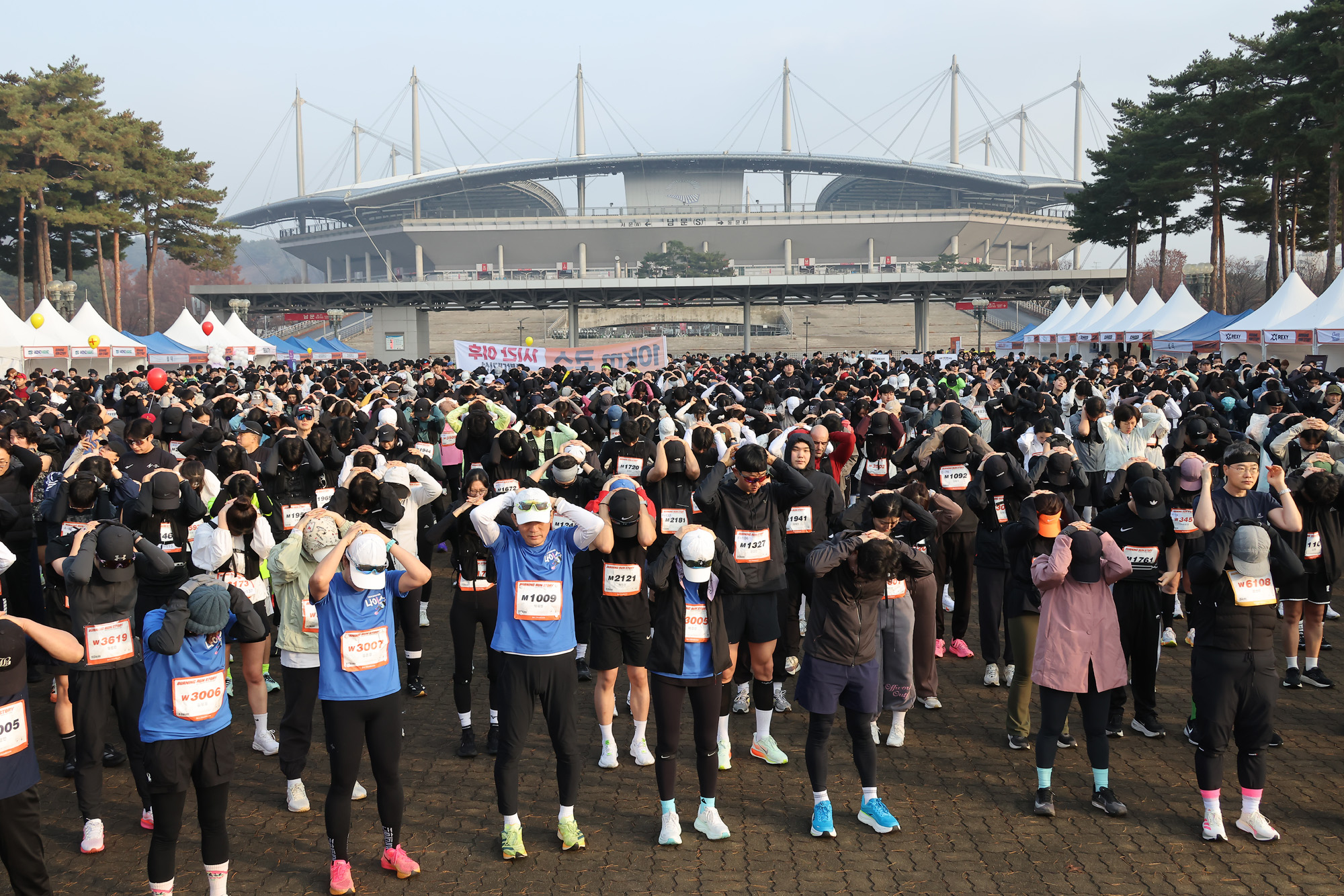 스포츠;버닝런일레븐;상암평화의공원런닝;비즈한국버닝런