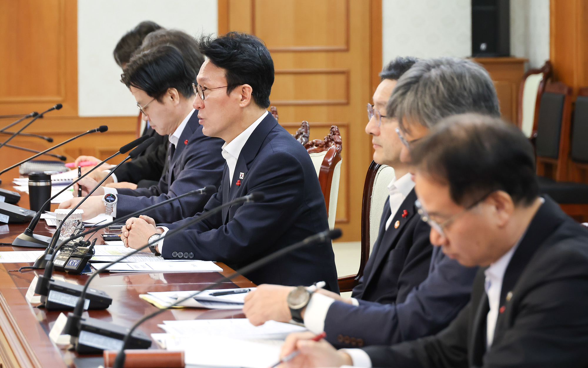 노동안전 현안 점검회의;김민석;국무총리