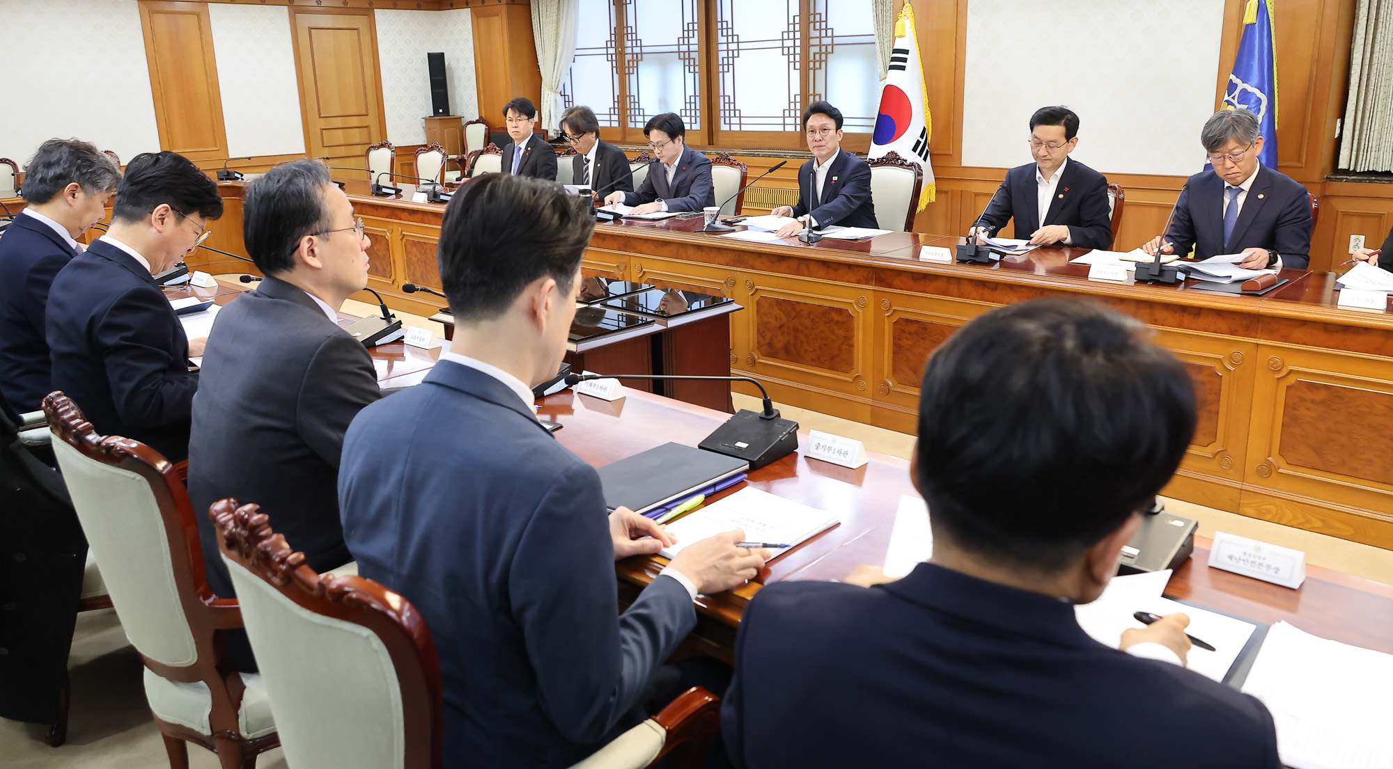 노동안전 현안 점검회의;김민석;국무총리