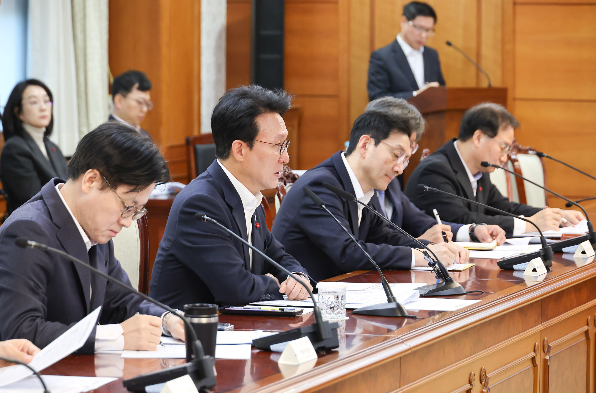 노동안전 현안 점검회의;김민석;국무총리