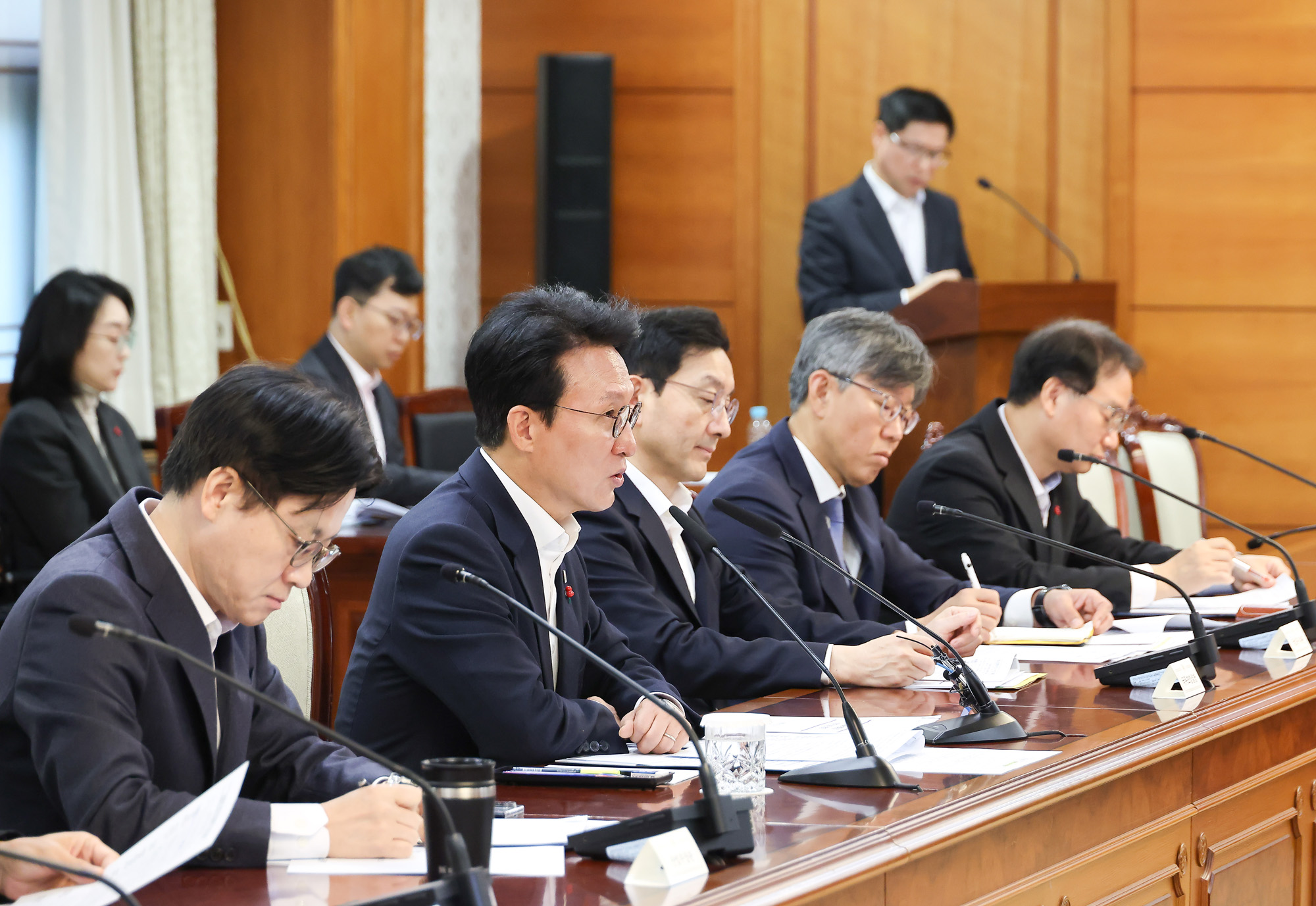 노동안전 현안 점검회의;김민석;국무총리