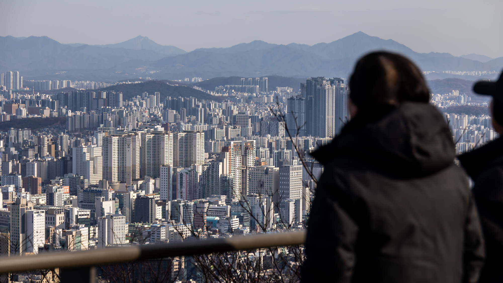경제;부동산;아파트;서울아파트;서울시내아파트단지;남산;서울집값고공행진