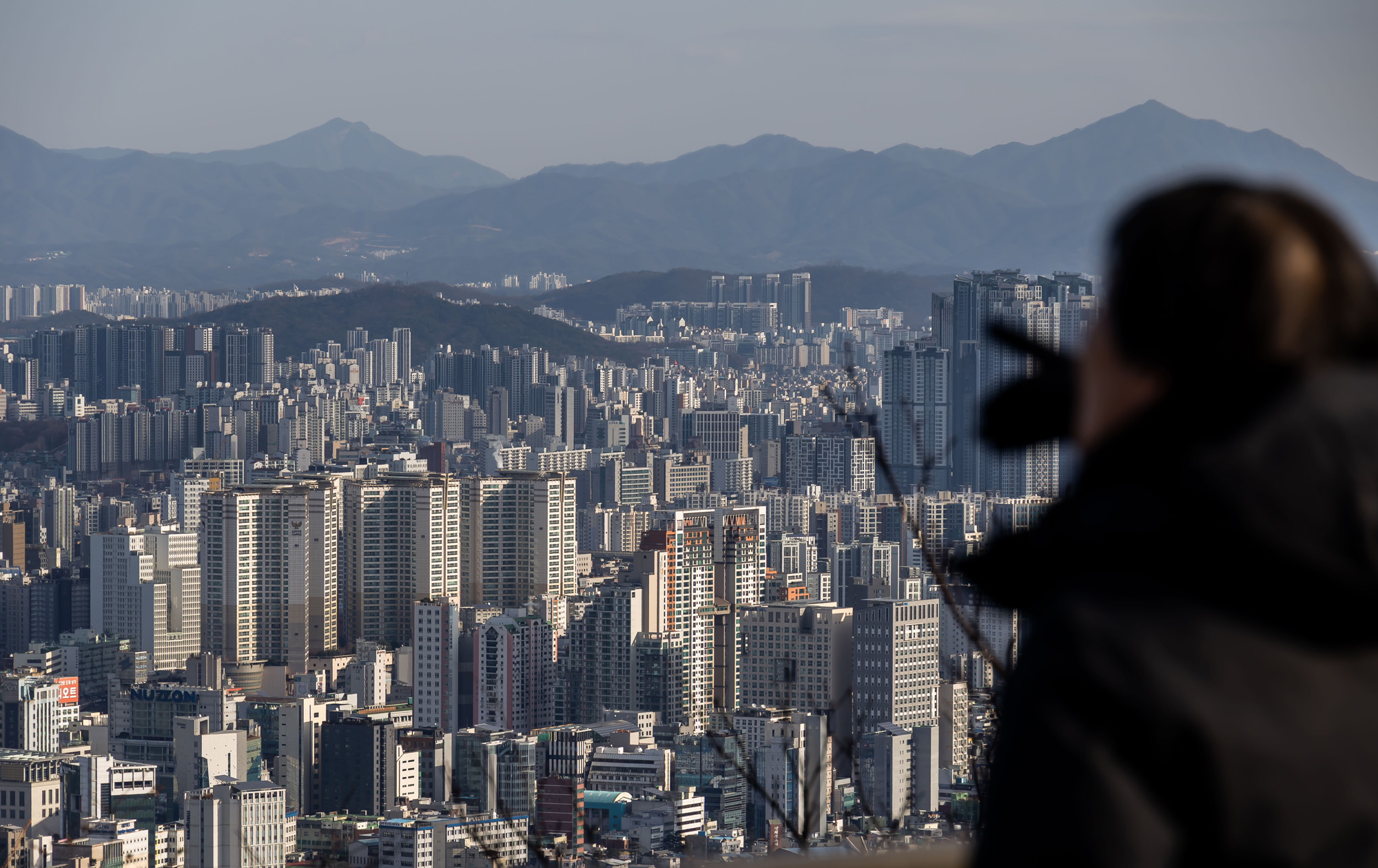 경제;부동산;아파트;서울아파트;서울시내아파트단지;남산;서울집값고공행진
