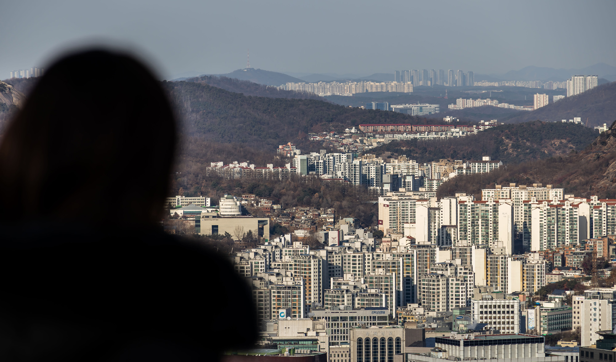 경제;부동산;아파트;서울아파트;서울시내아파트단지;남산;서울집값고공행진