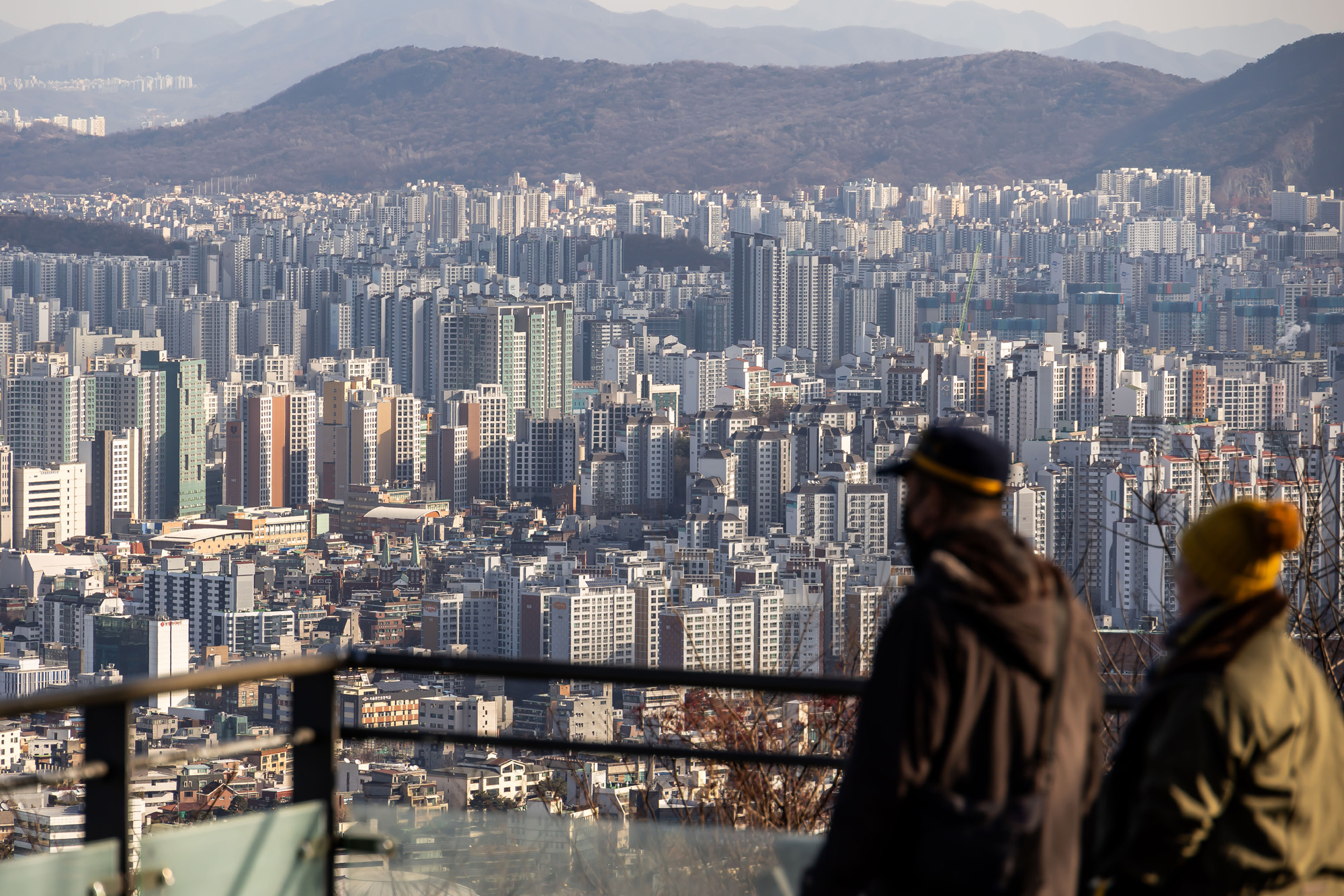 경제;부동산;아파트;서울아파트;서울시내아파트단지;남산;서울집값고공행진