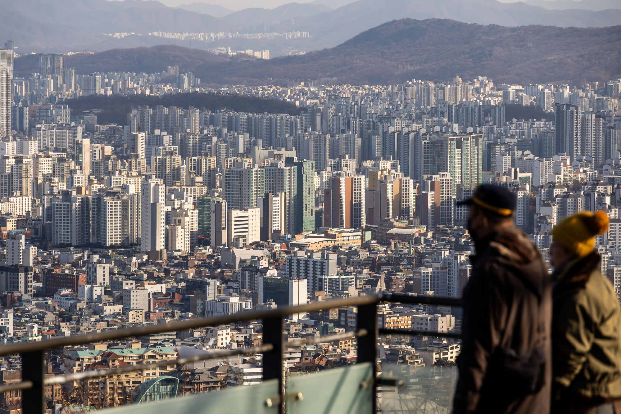 경제;부동산;아파트;서울아파트;서울시내아파트단지;남산;서울집값고공행진