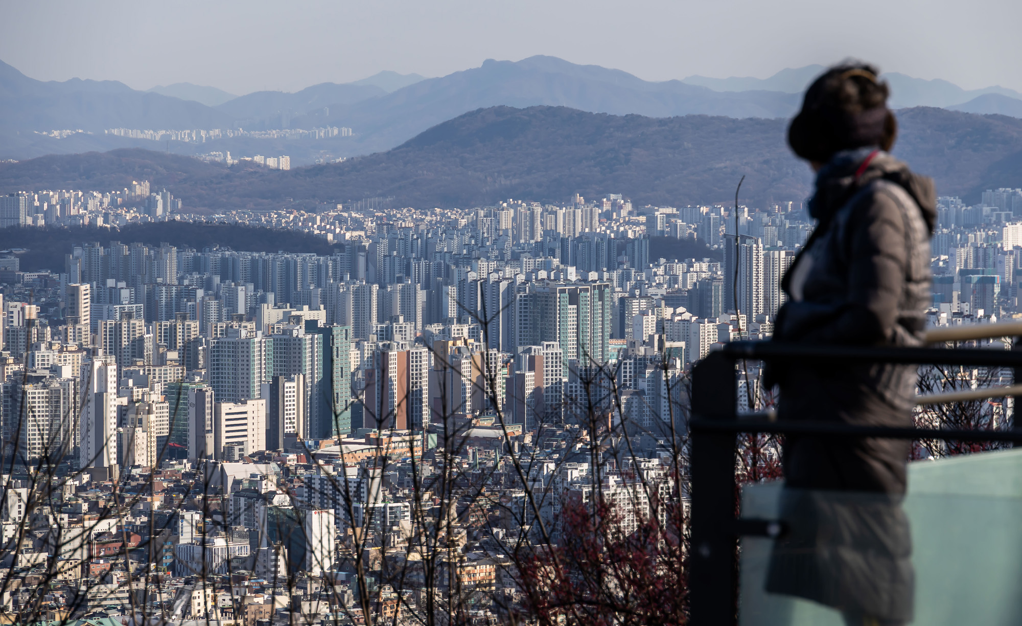 경제;부동산;아파트;서울아파트;서울시내아파트단지;남산;서울집값고공행진
