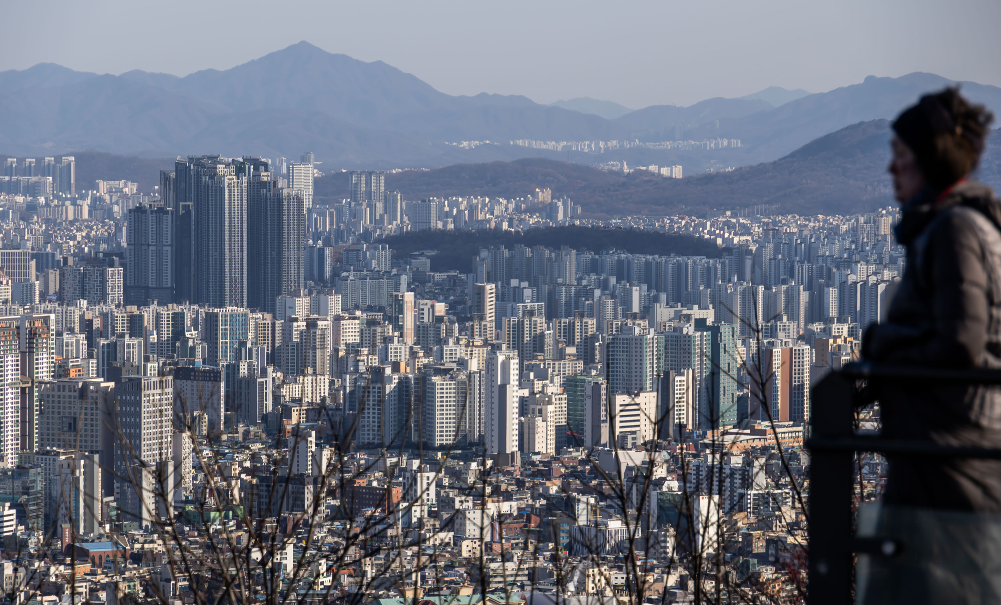 경제;부동산;아파트;서울아파트;서울시내아파트단지;남산;서울집값고공행진