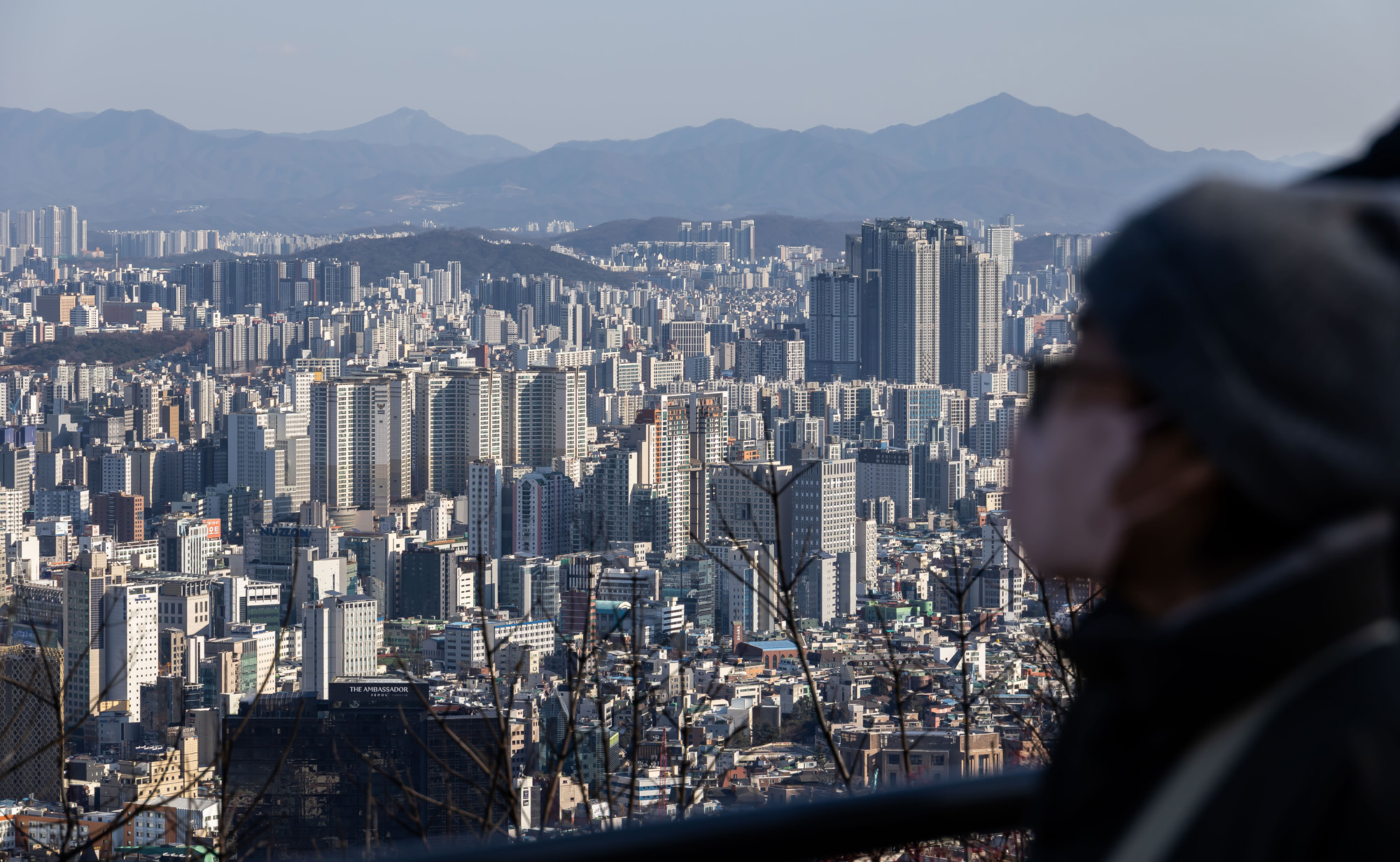 경제;부동산;아파트;서울아파트;서울시내아파트단지;남산;서울집값고공행진