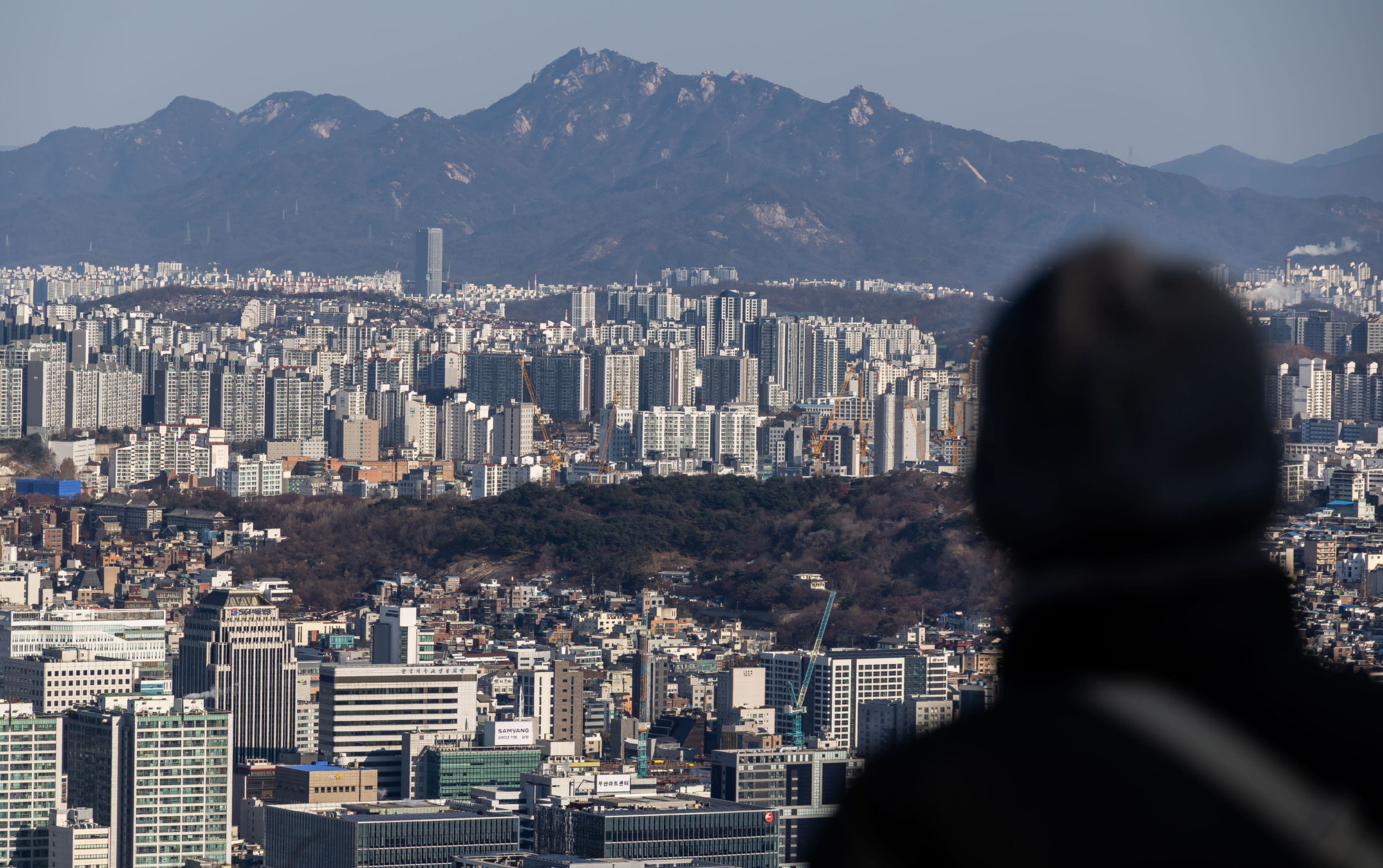 경제;부동산;아파트;서울아파트;서울시내아파트단지;남산;서울집값고공행진