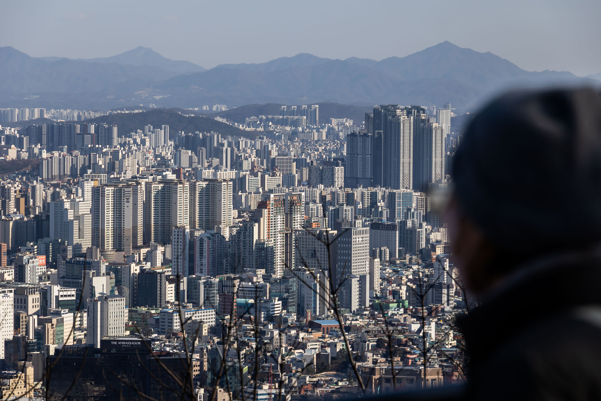 경제;부동산;아파트;서울아파트;서울시내아파트단지;남산;서울집값고공행진