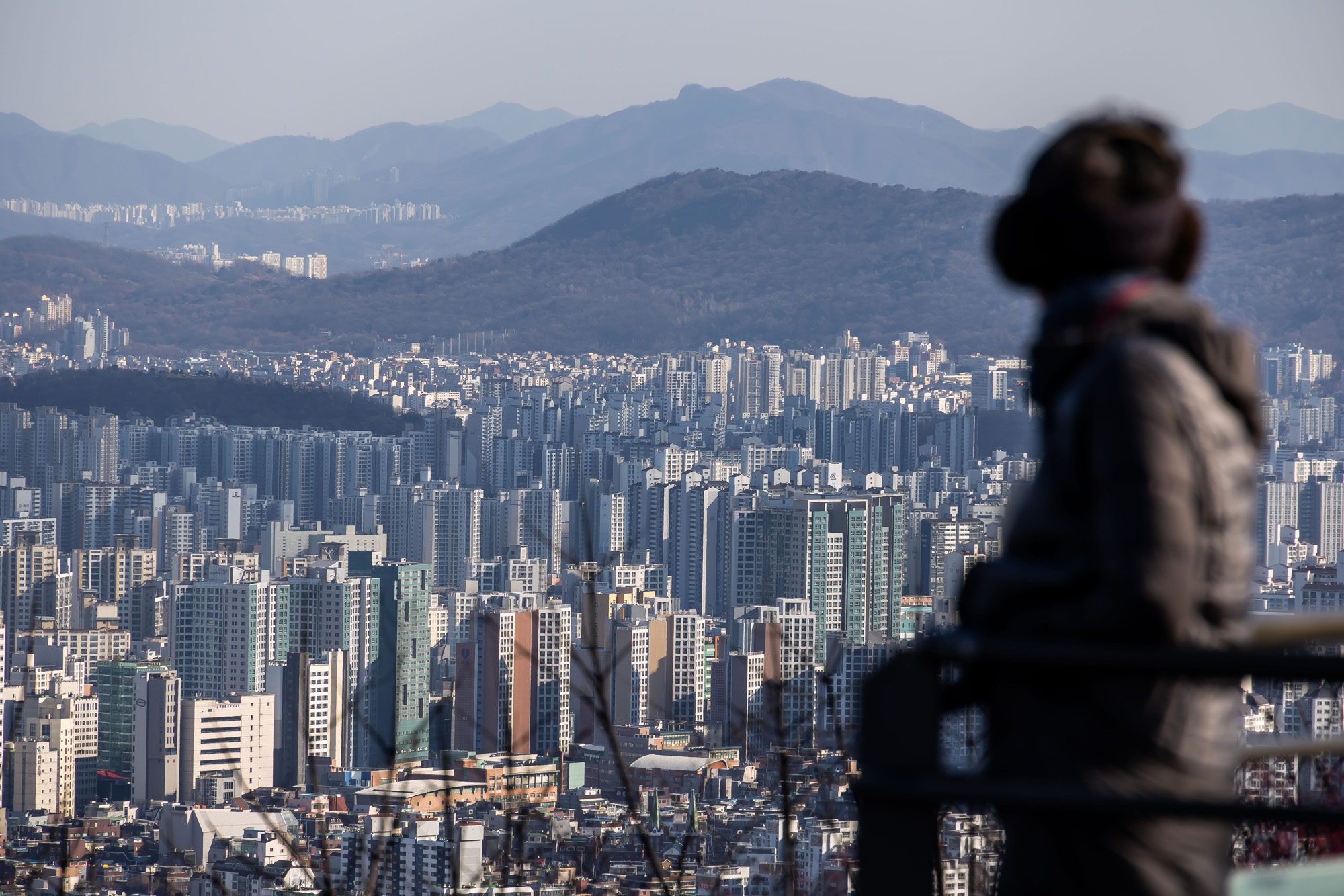 경제;부동산;아파트;서울아파트;서울시내아파트단지;남산;서울집값고공행진