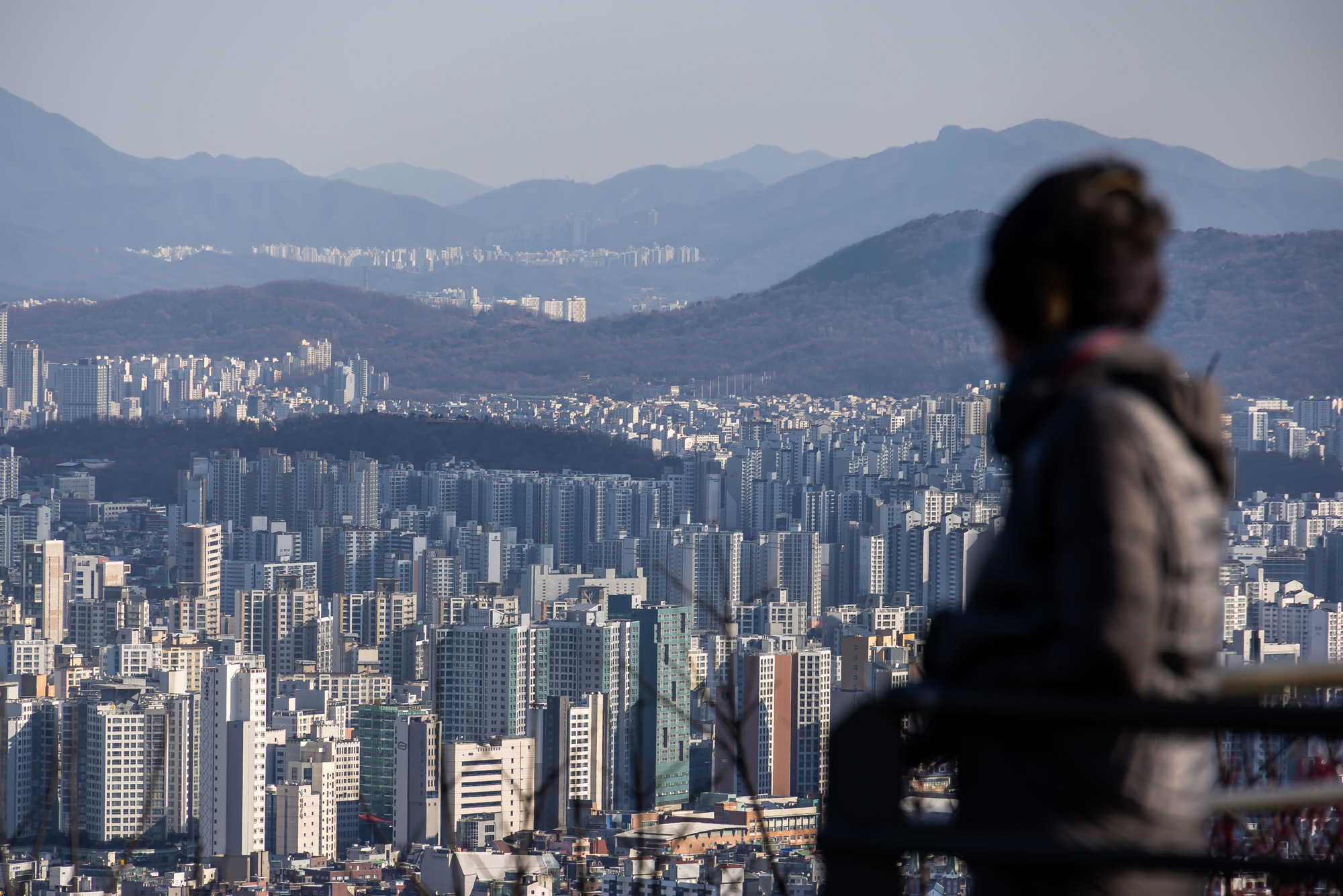 경제;부동산;아파트;서울아파트;서울시내아파트단지;남산;서울집값고공행진