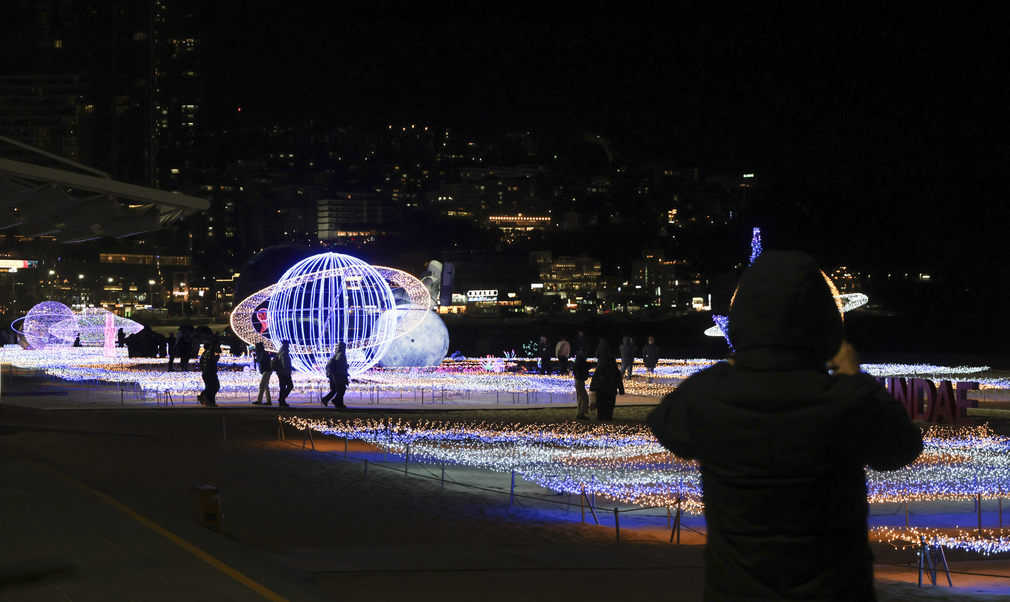 해운대빛축제;해운대;부산빛축제