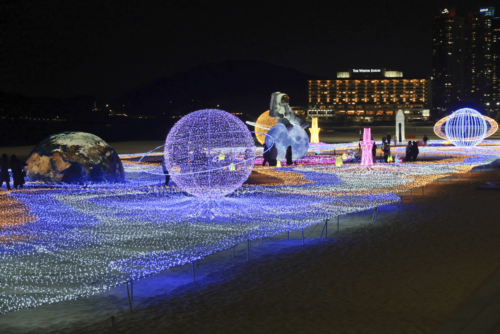 해운대빛축제;해운대;부산빛축제