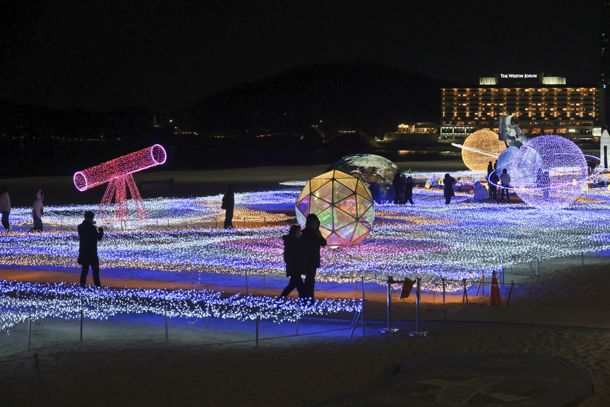 해운대빛축제;해운대;부산빛축제