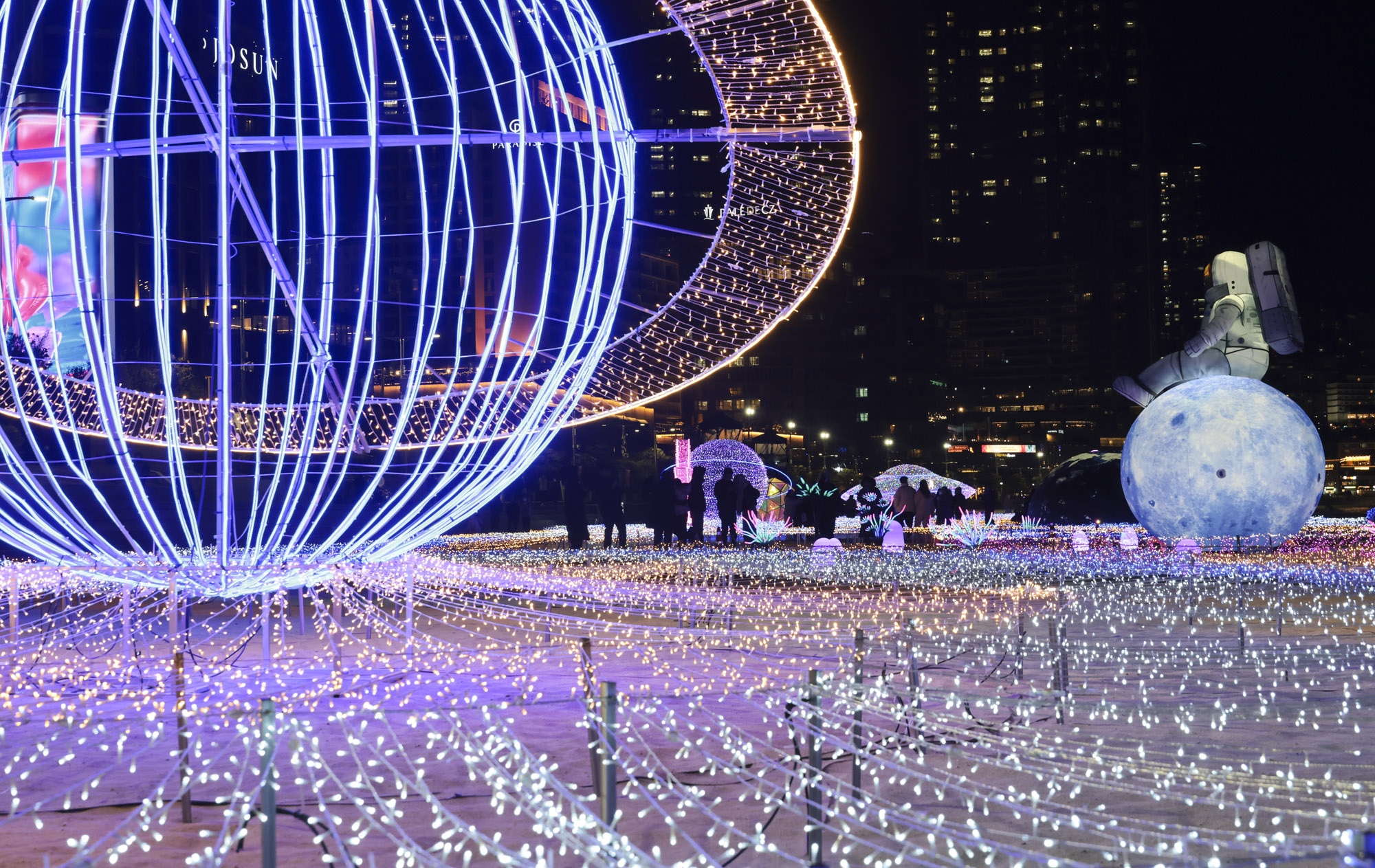 해운대빛축제;해운대;부산빛축제