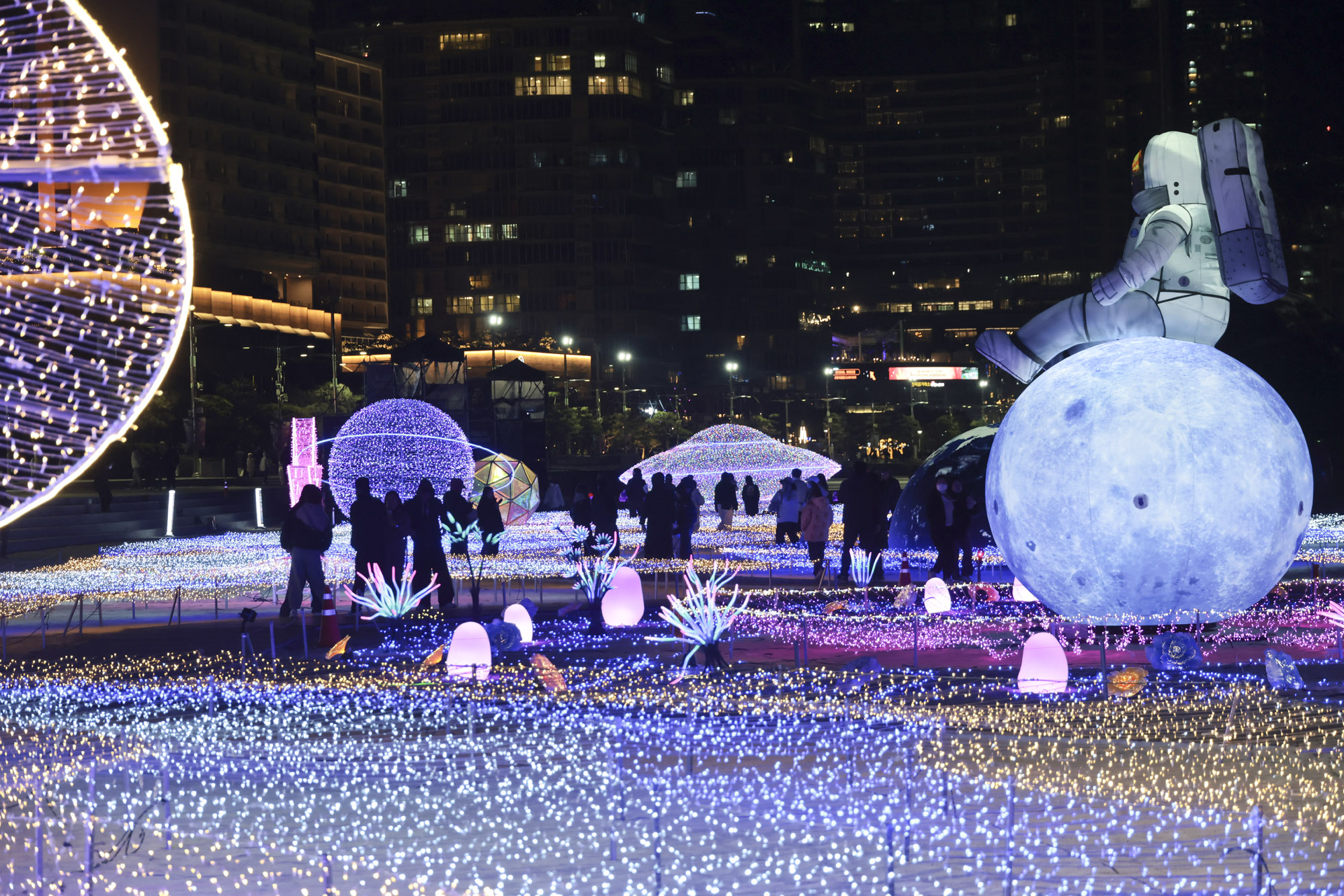 해운대빛축제;해운대;부산빛축제