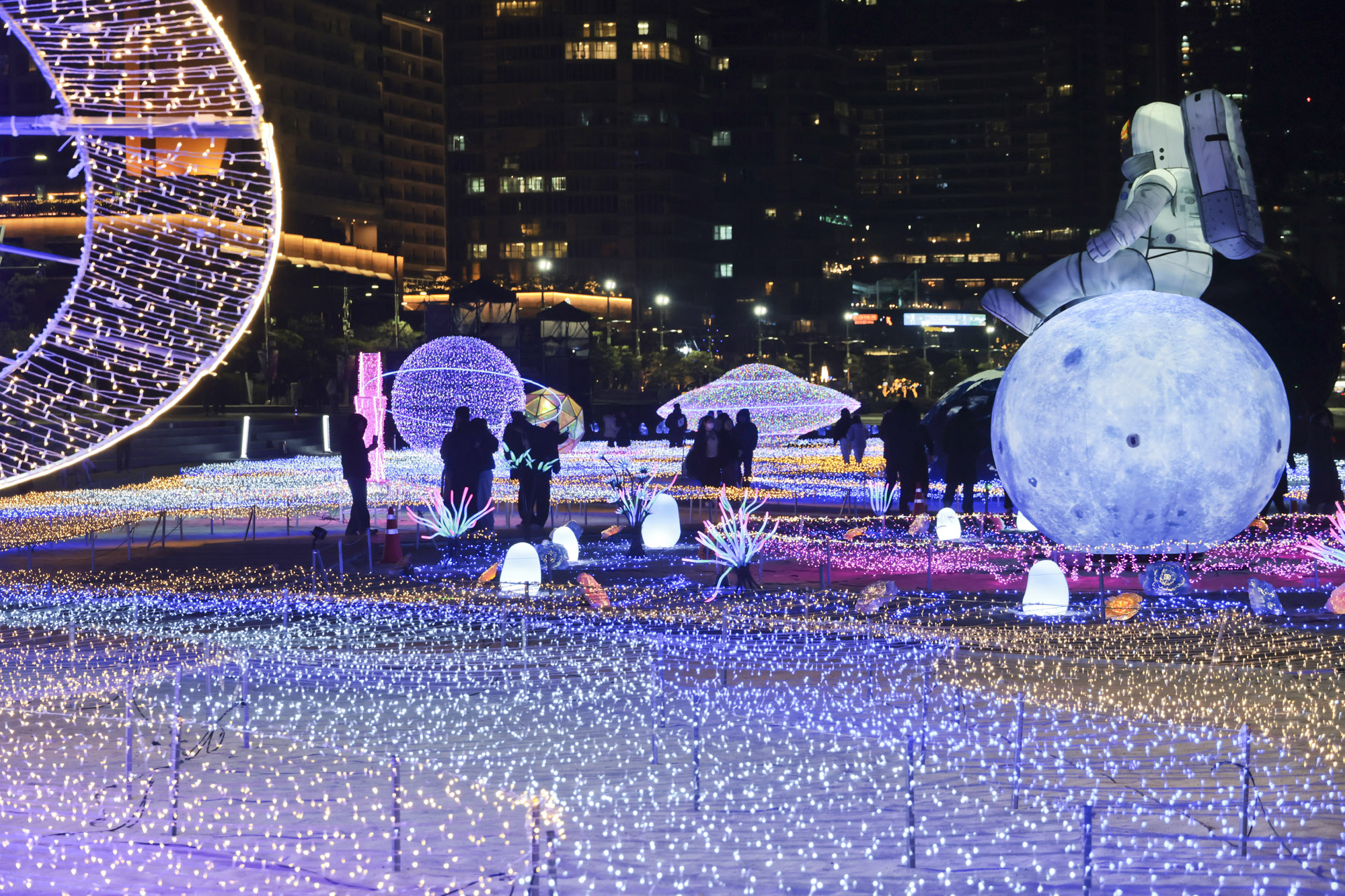 해운대빛축제;해운대;부산빛축제