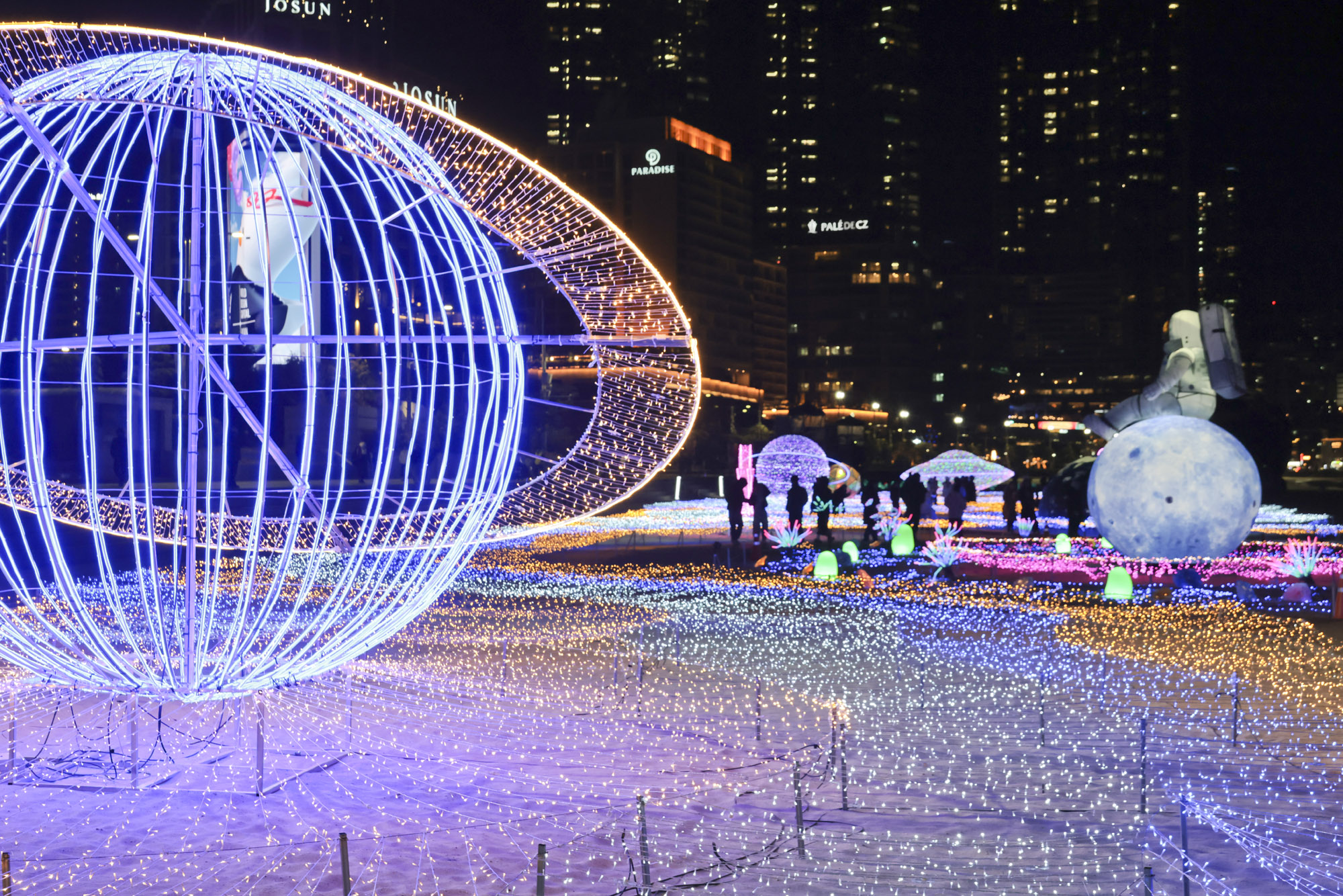 해운대빛축제;해운대;부산빛축제