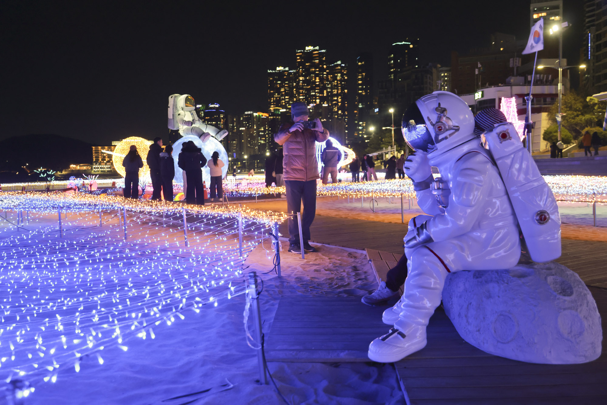 해운대빛축제;해운대;부산빛축제