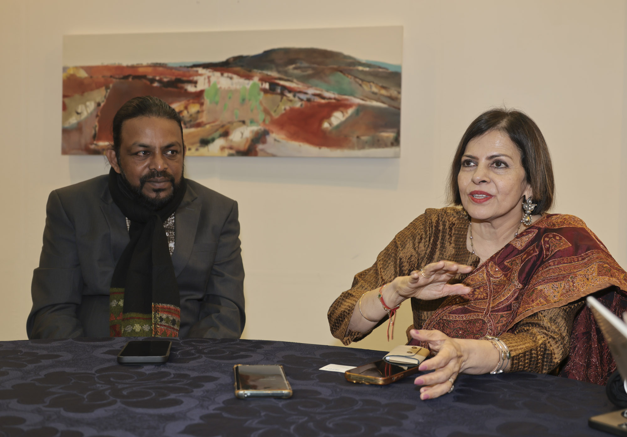 라티자퍼;소반쿠마르;인도작가;부산국제아트페어;유라시아부산국제아트페어