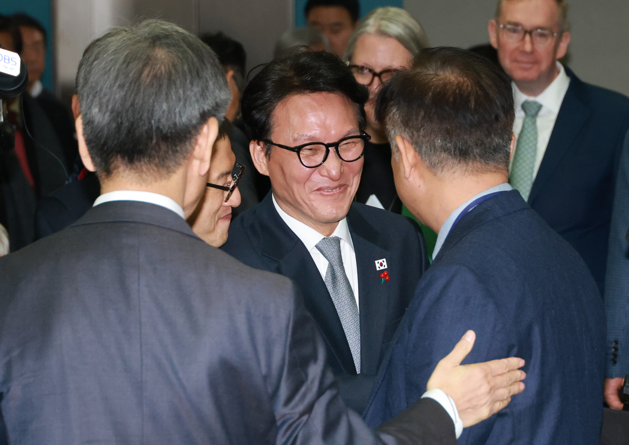 김대중;대통령;노벨평화상;수상 25주년;기념식;김민석;권노갑