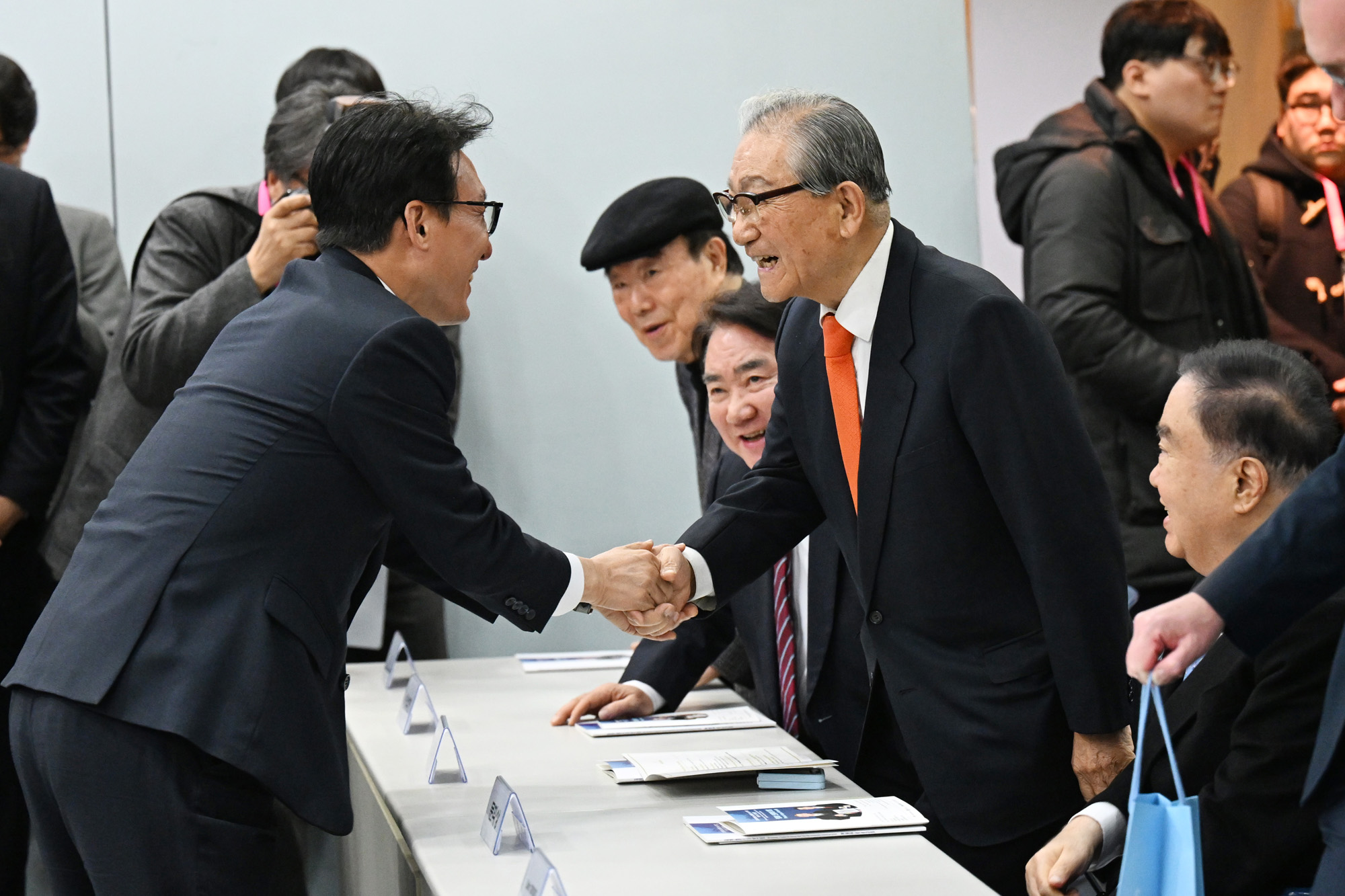 김대중;대통령;노벨평화상;수상 25주년;기념식;김민석;권노갑