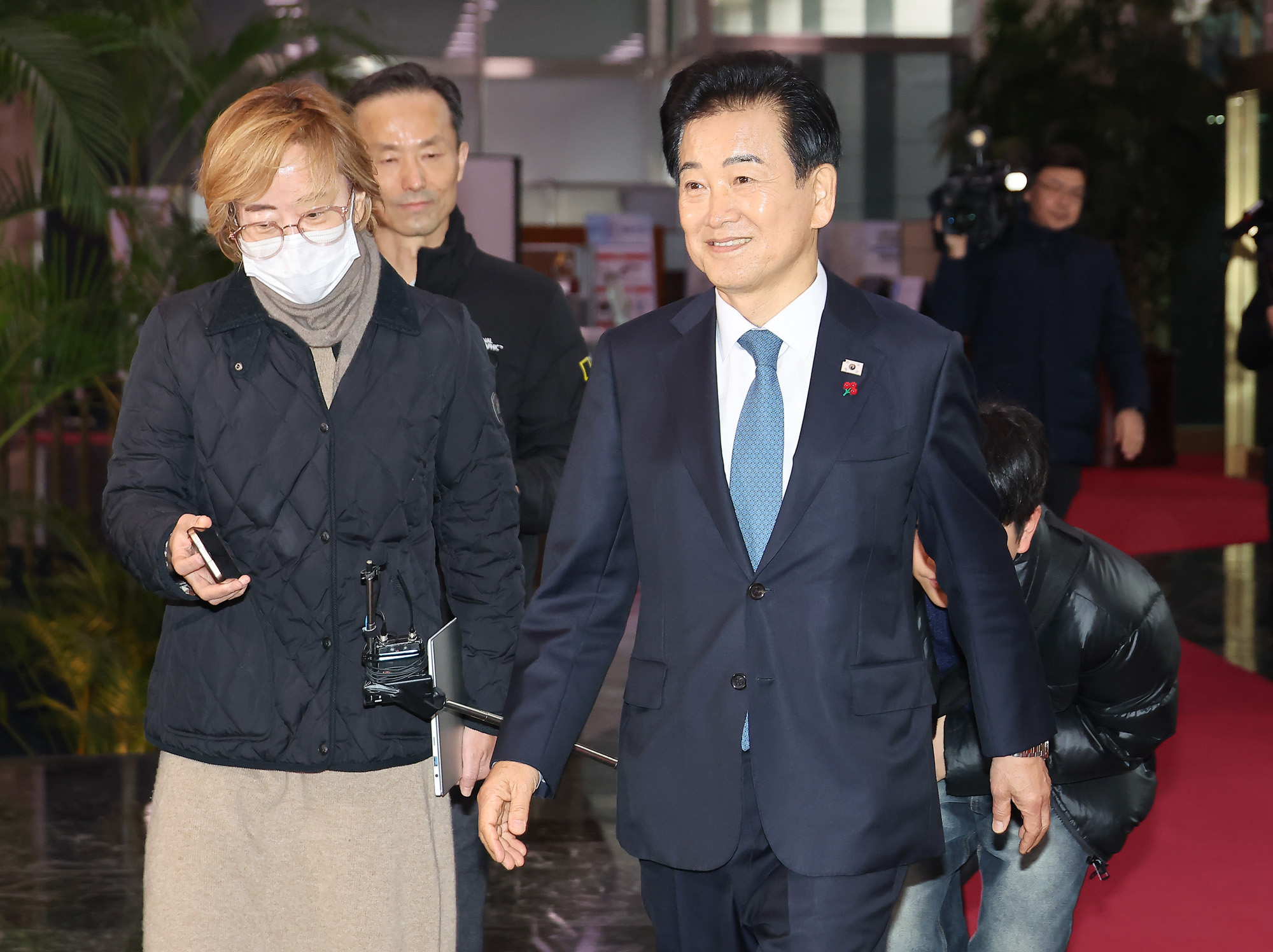 정동영;통일부장관;통일교;윤영호