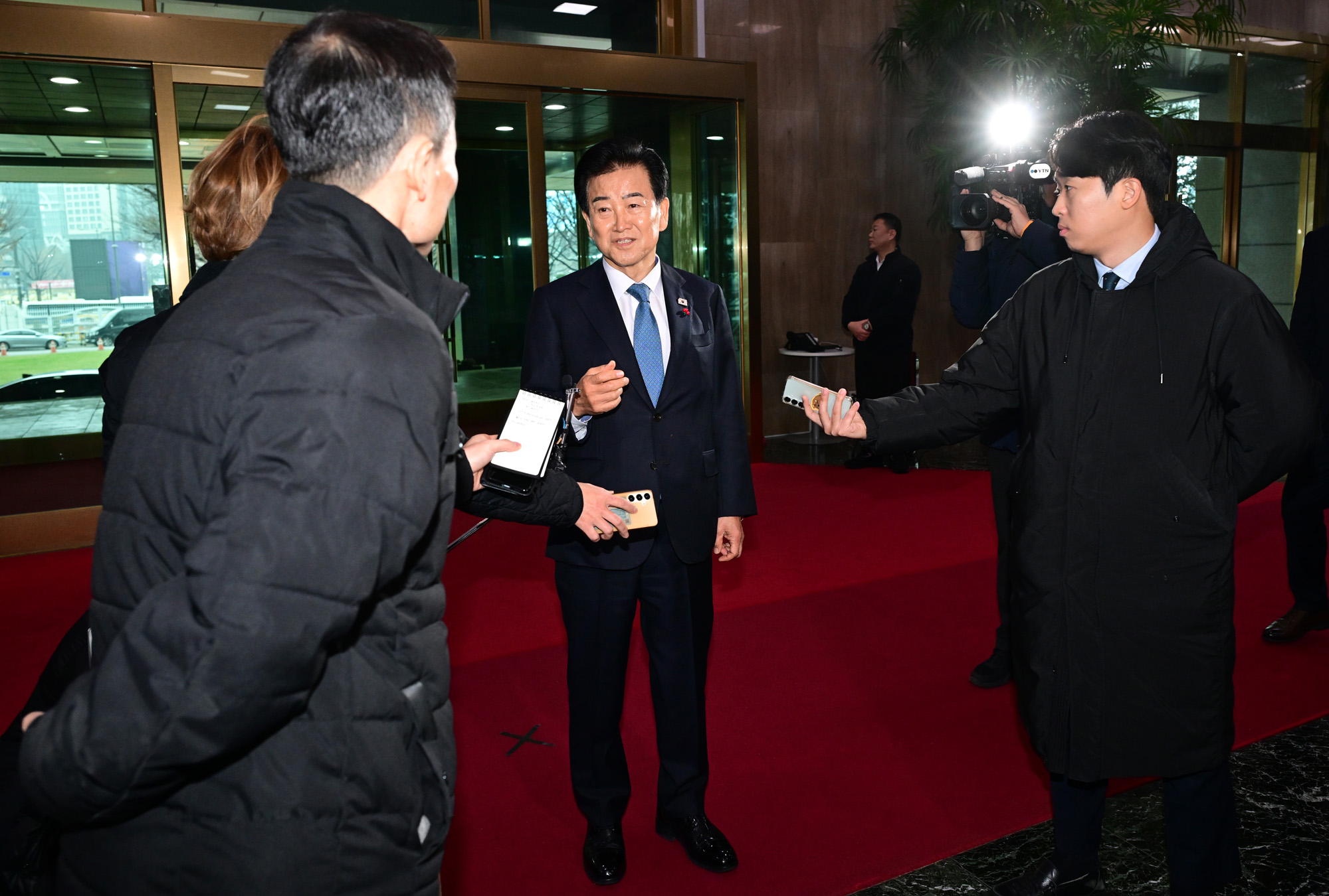 정동영;통일부장관;통일교;윤영호