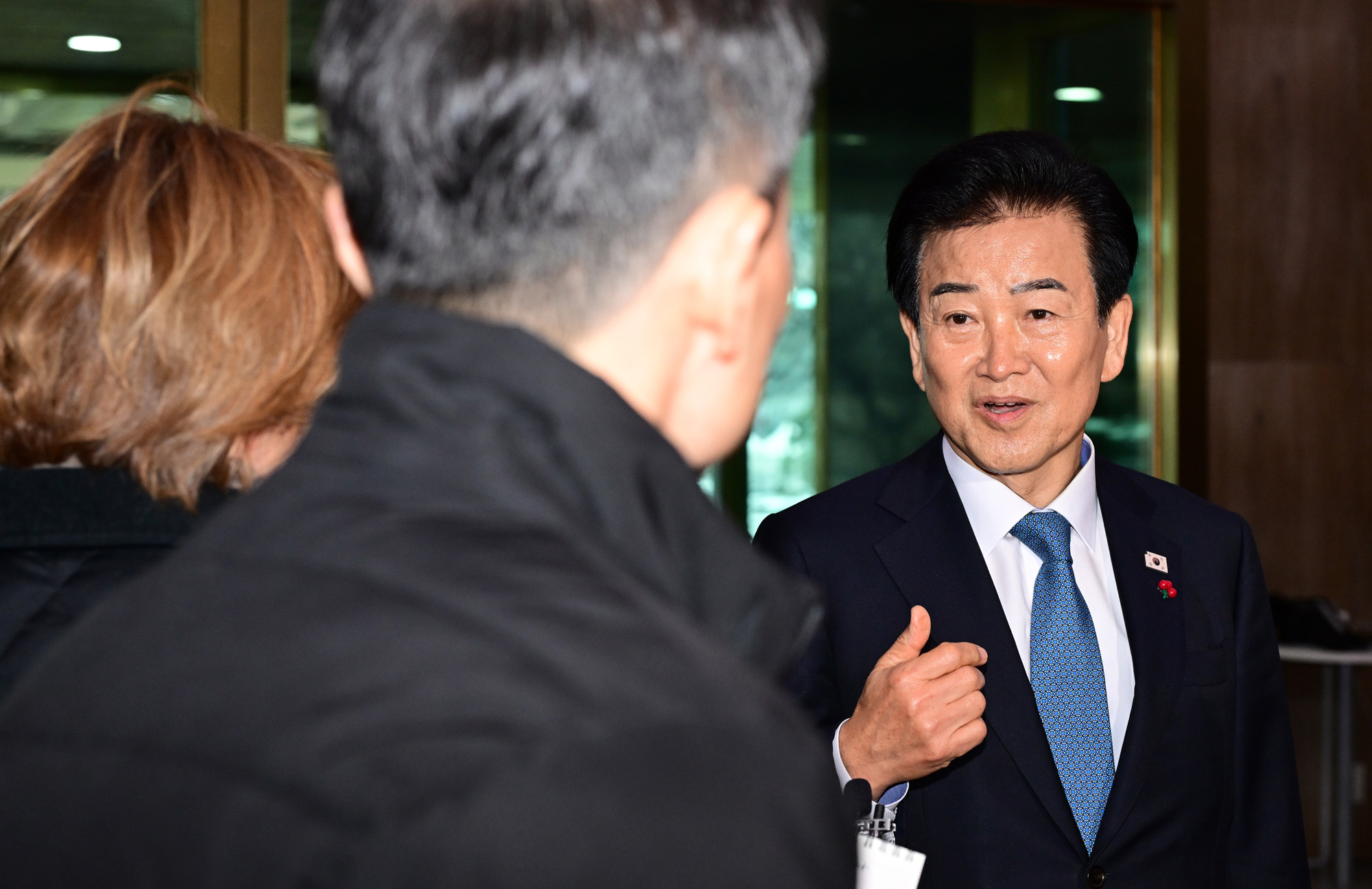 정동영;통일부장관;통일교;윤영호