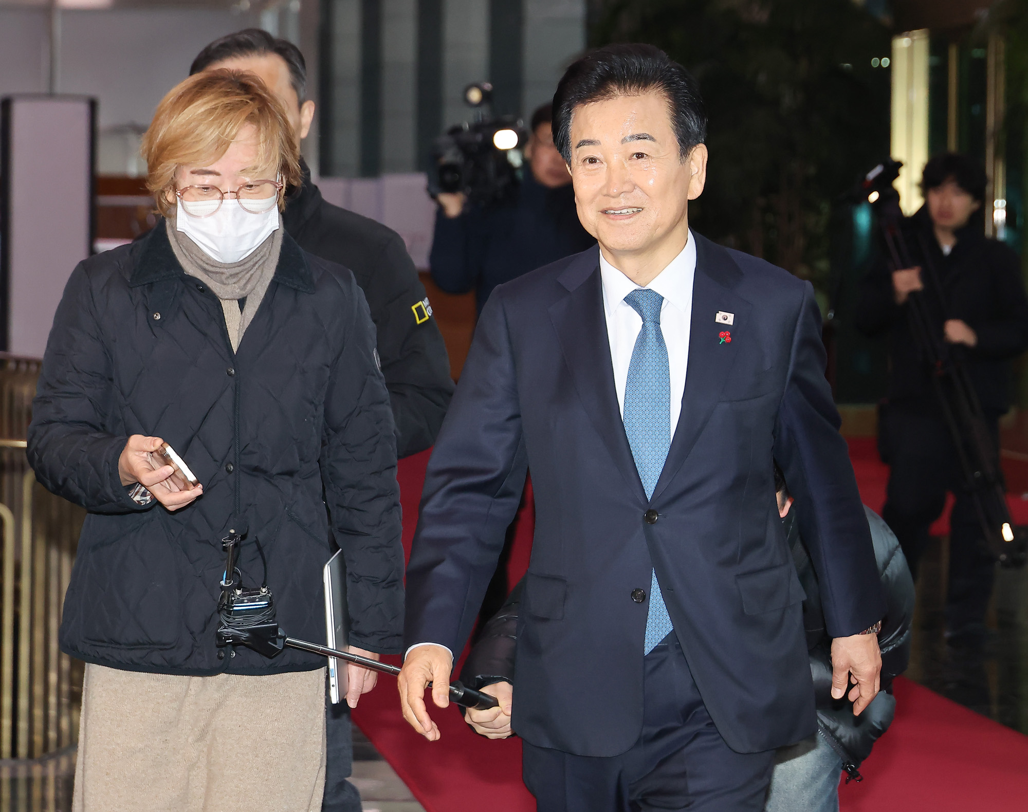 정동영;통일부장관;통일교;윤영호