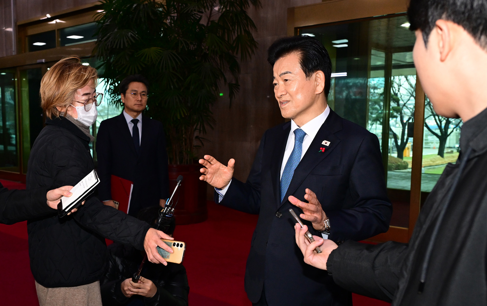 정동영;통일부장관;통일교;윤영호